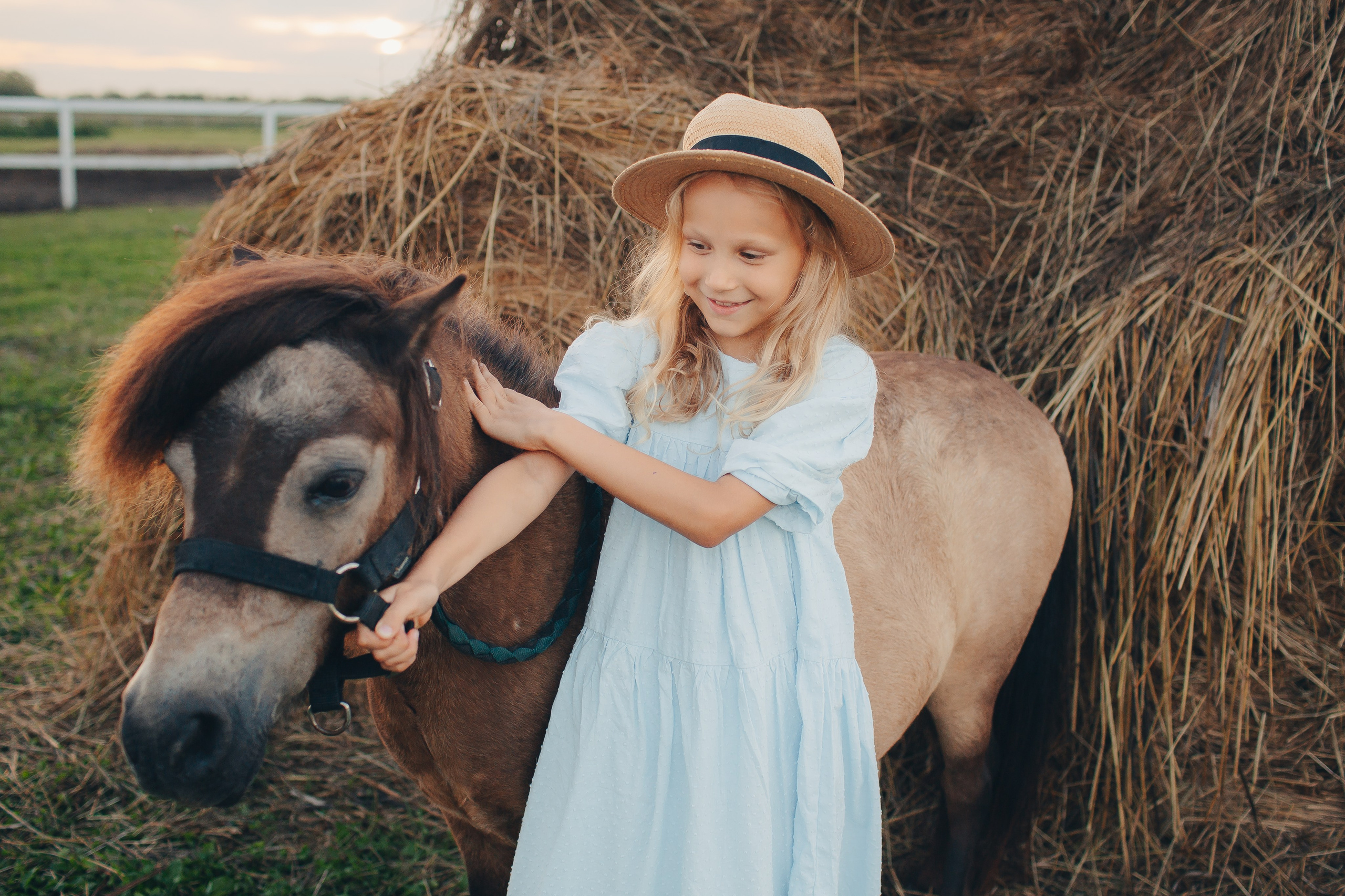 Фотосессия с пони. Фотограф Евгения Мальцева, Архангельск