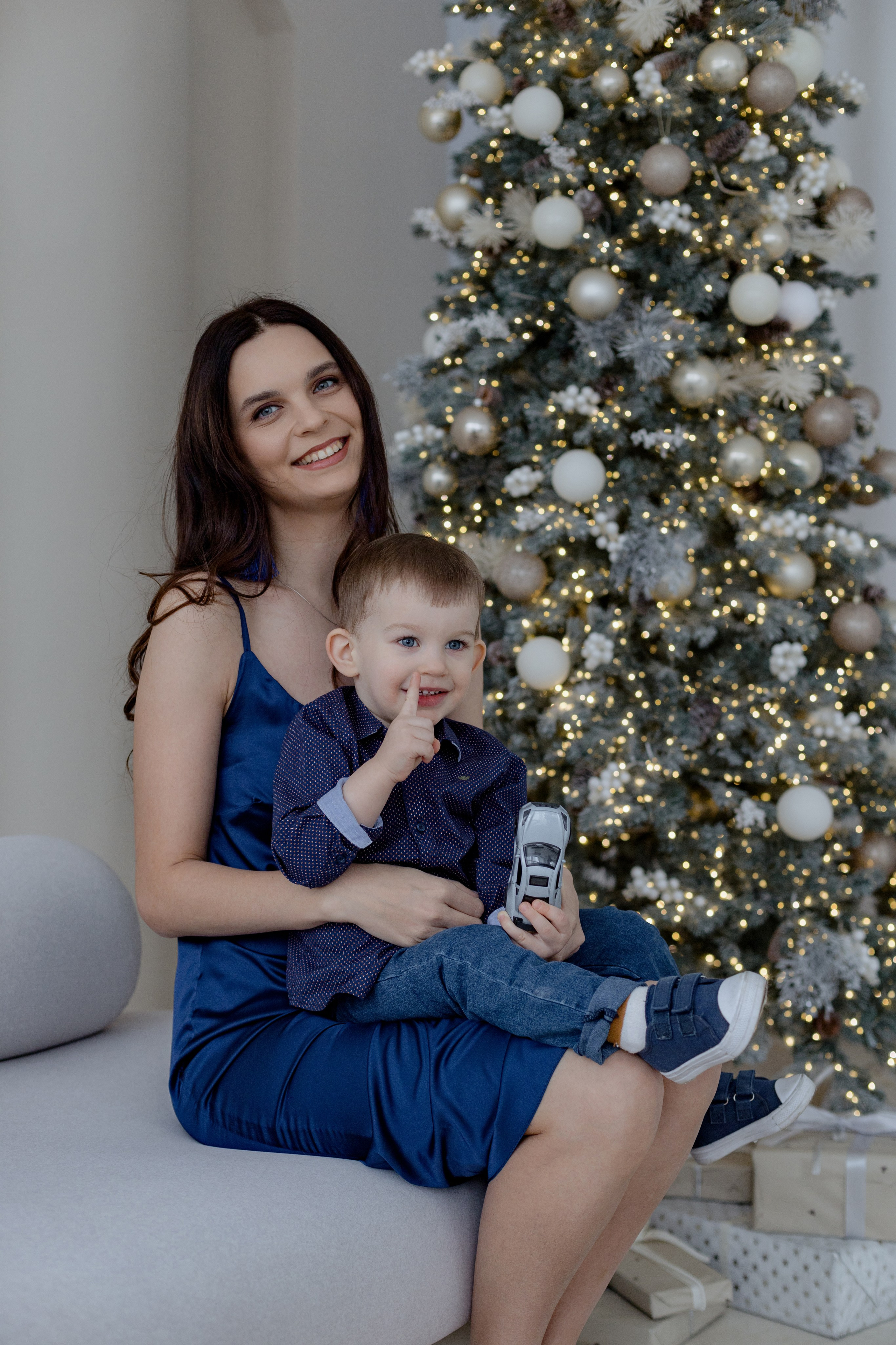 Семейная новогодняя фотосессия. Свадебный и семейный фотограф в Самаре Катя Боб