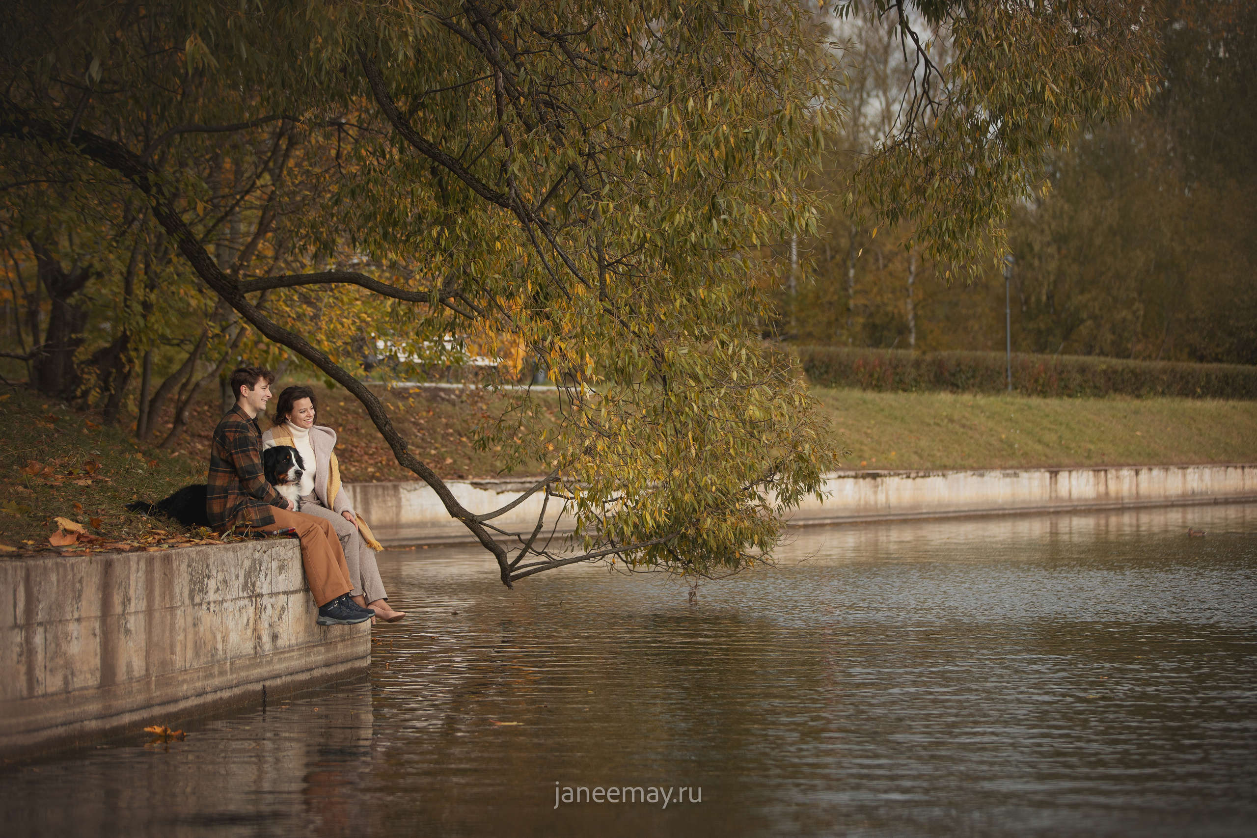 Ирина, Сергей и Твикси. Фотограф анималист в Москве Майорова Евгения