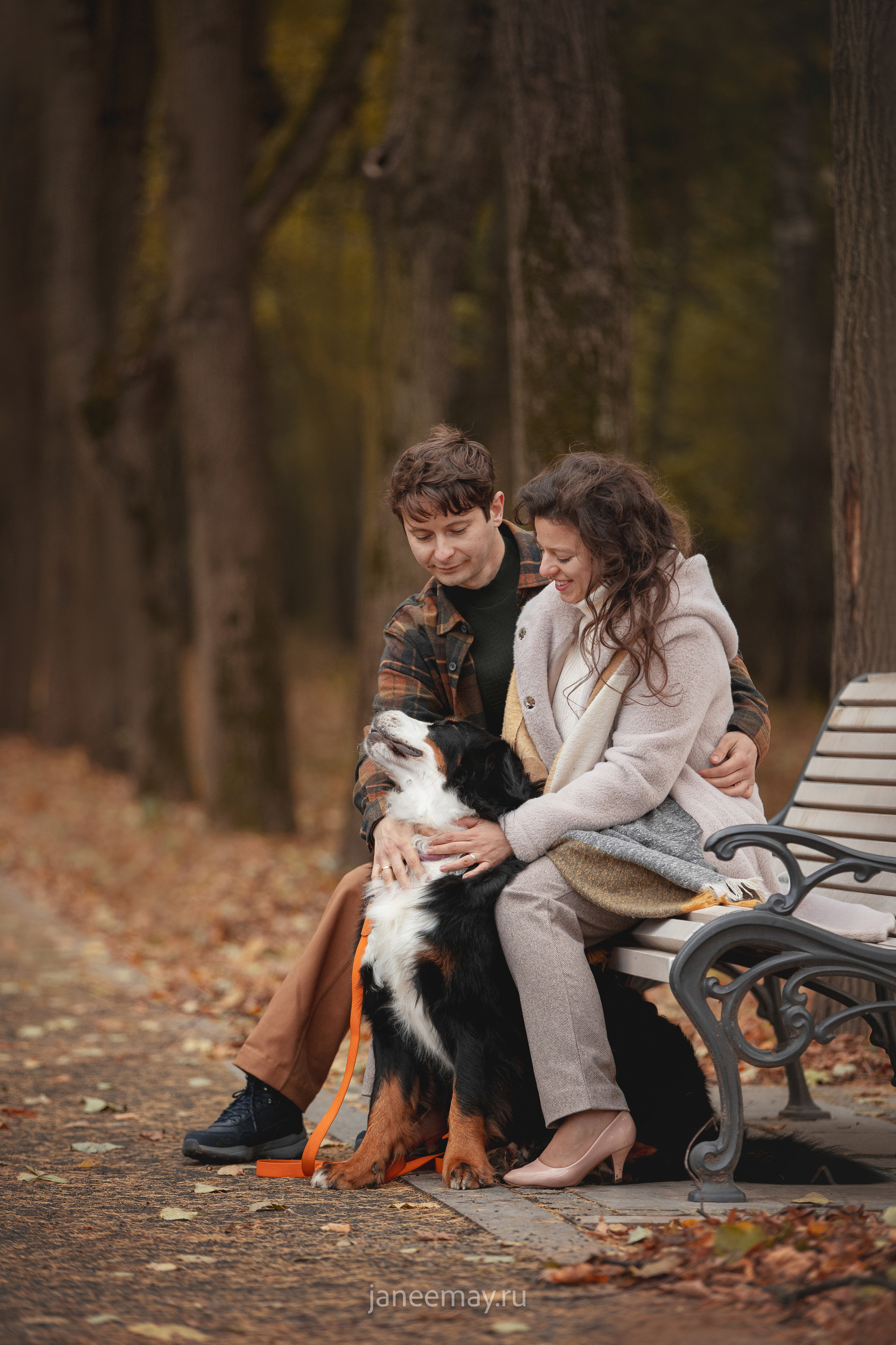 Ирина, Сергей и Твикси. Фотограф анималист в Москве Майорова Евгения