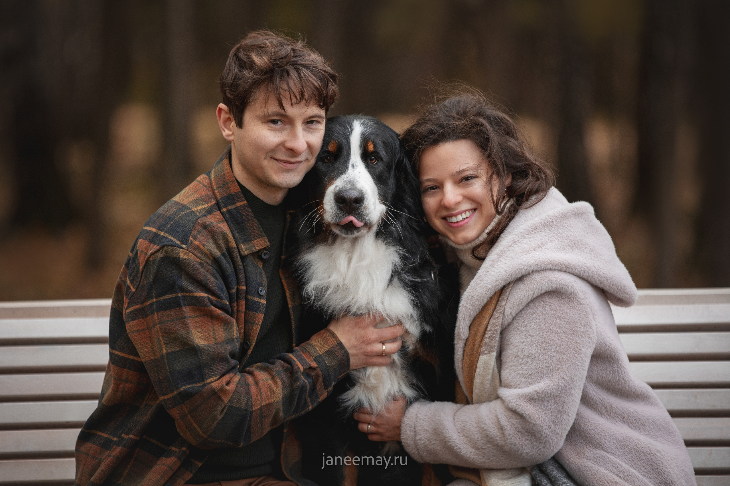 Ирина, Сергей и Твикси. Фотограф анималист в Москве Майорова Евгения