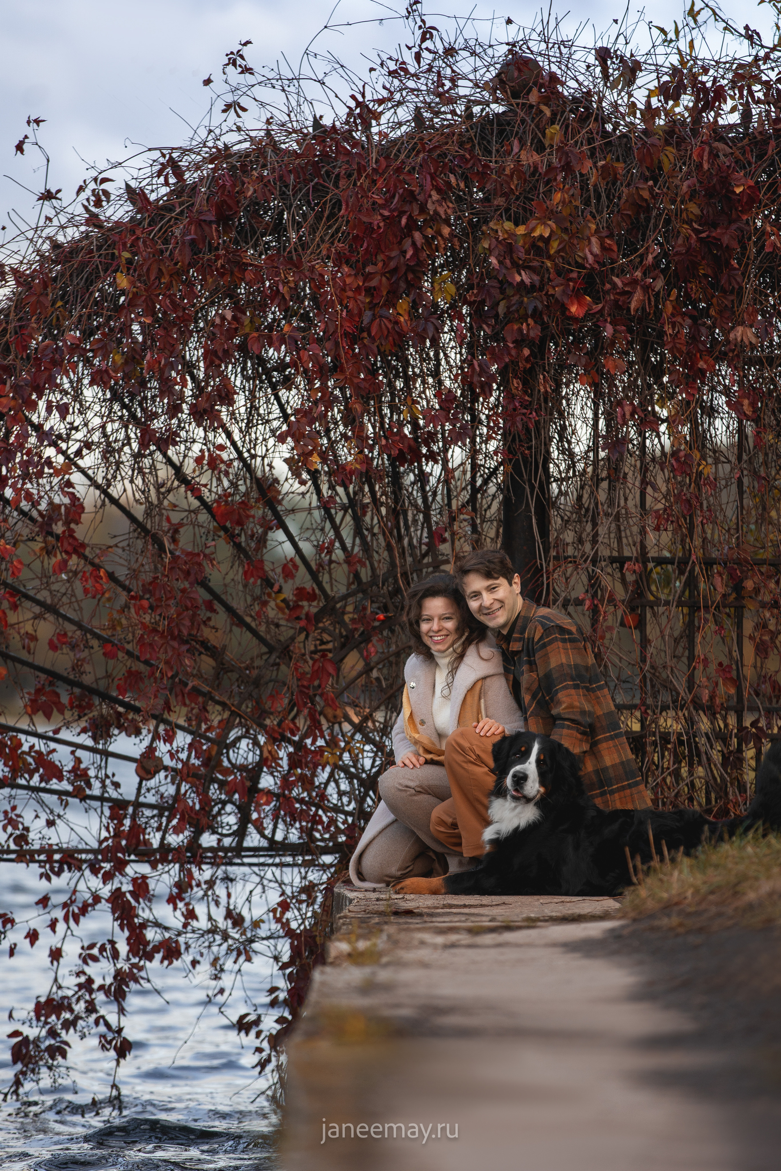 Ирина, Сергей и Твикси. Фотограф анималист в Москве Майорова Евгения