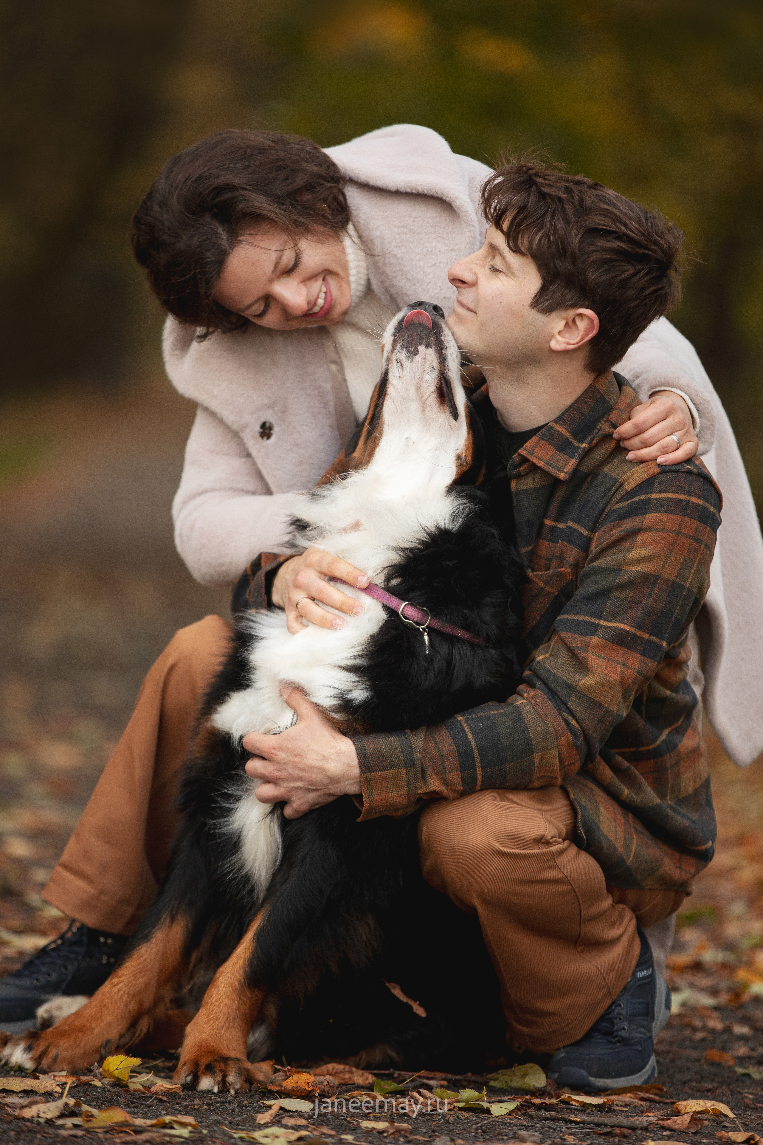 Ирина, Сергей и Твикси. Фотограф анималист в Москве Майорова Евгения