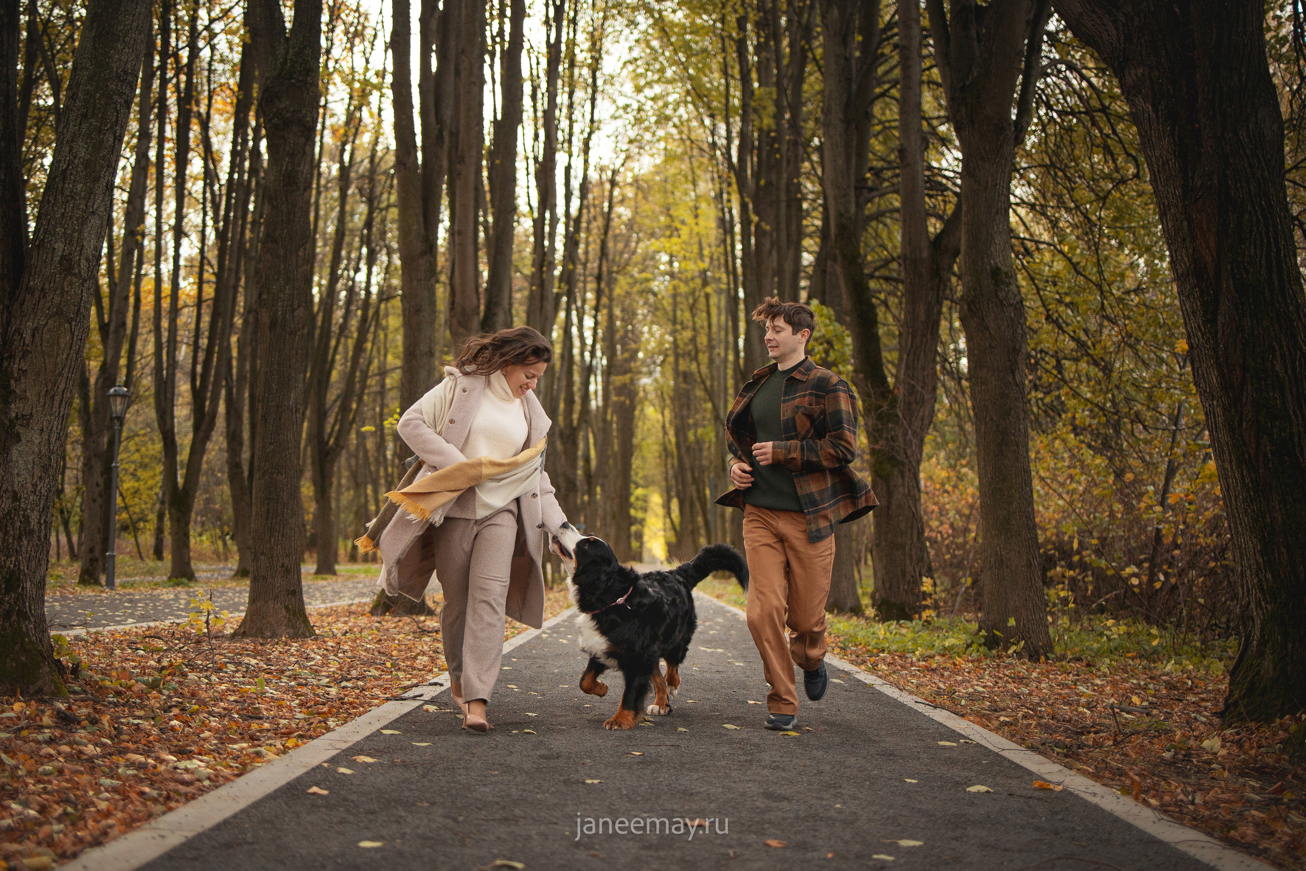 Ирина, Сергей и Твикси. Фотограф анималист в Москве Майорова Евгения