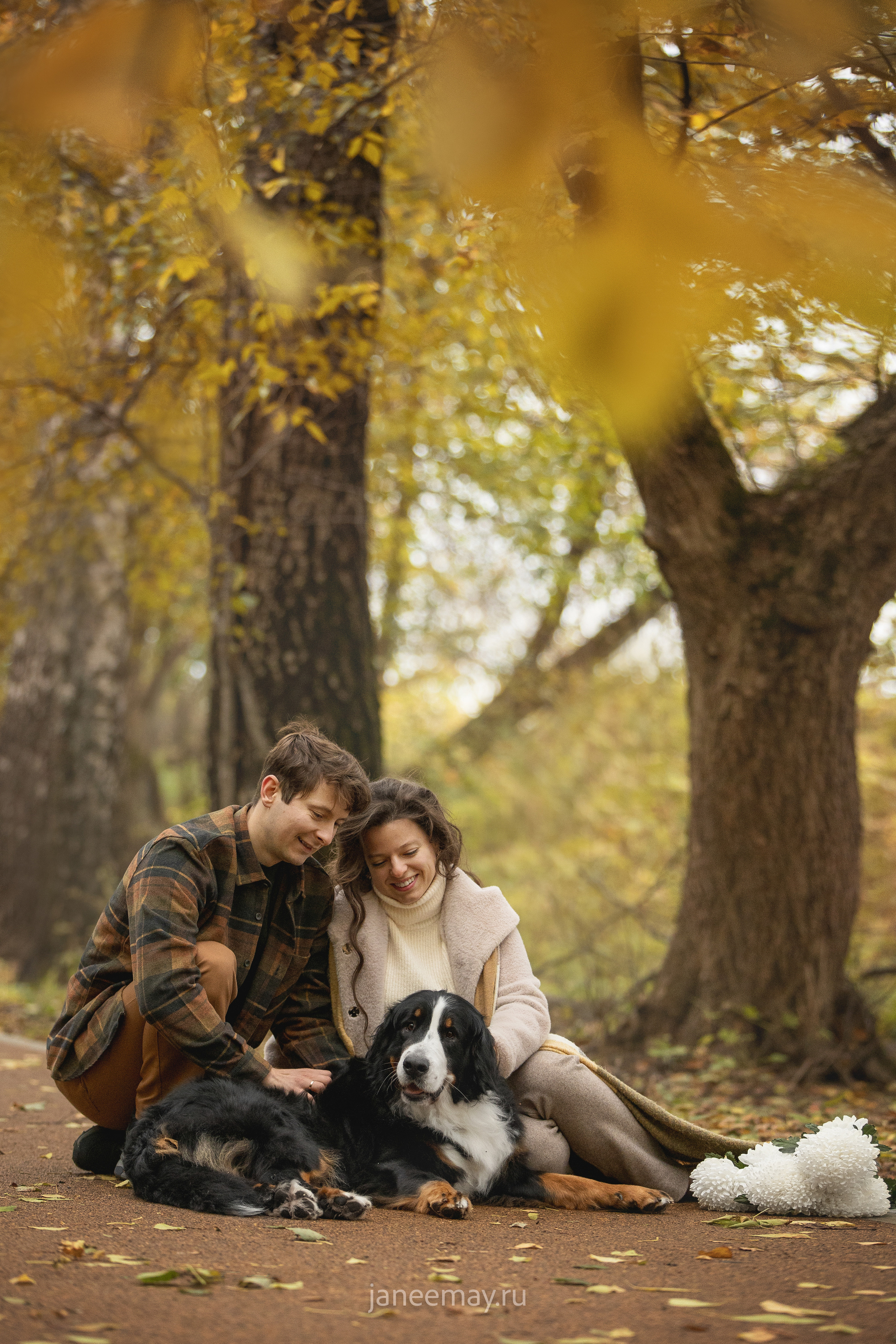 Ирина, Сергей и Твикси. Фотограф анималист в Москве Майорова Евгения