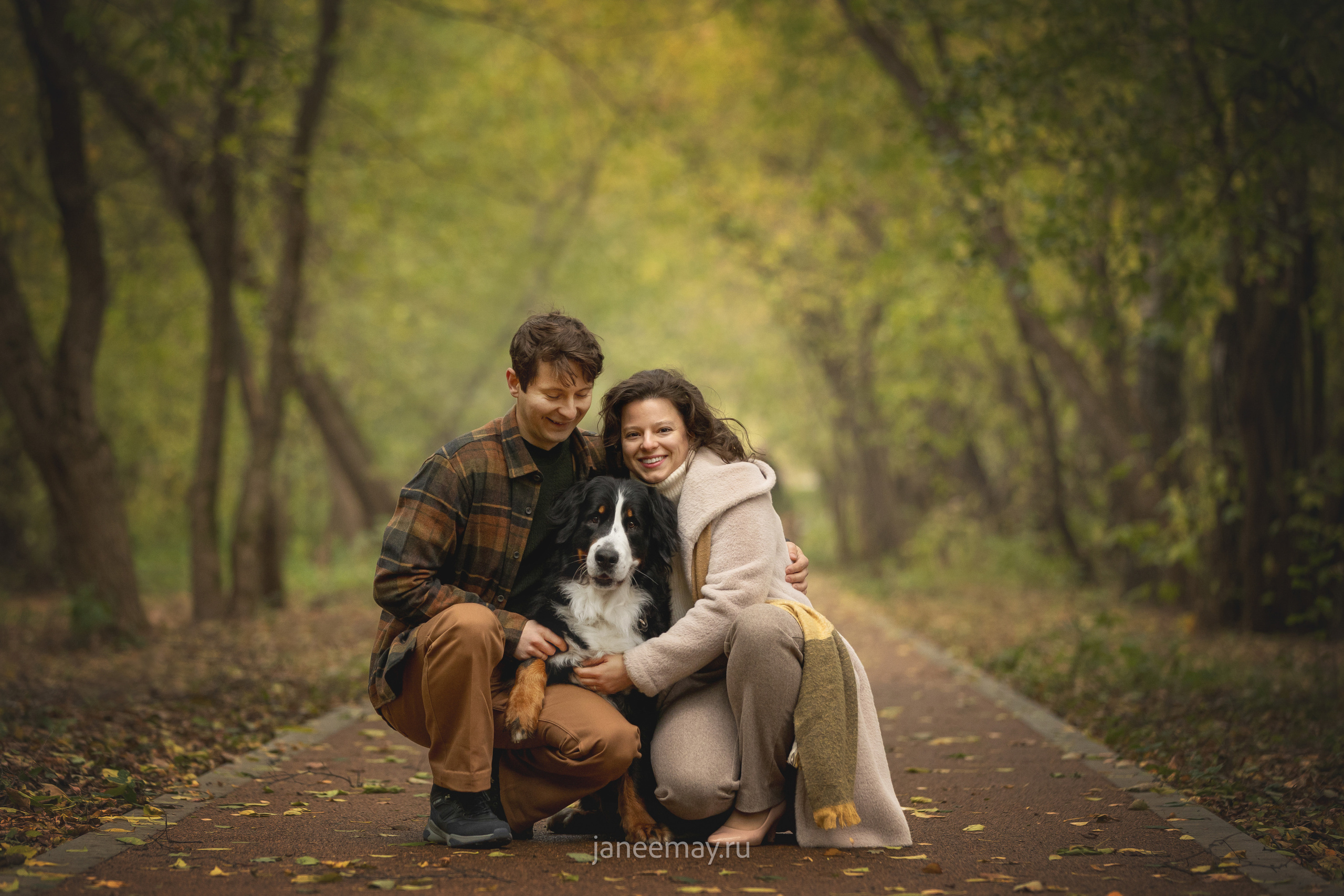 Ирина, Сергей и Твикси. Фотограф анималист в Москве Майорова Евгения