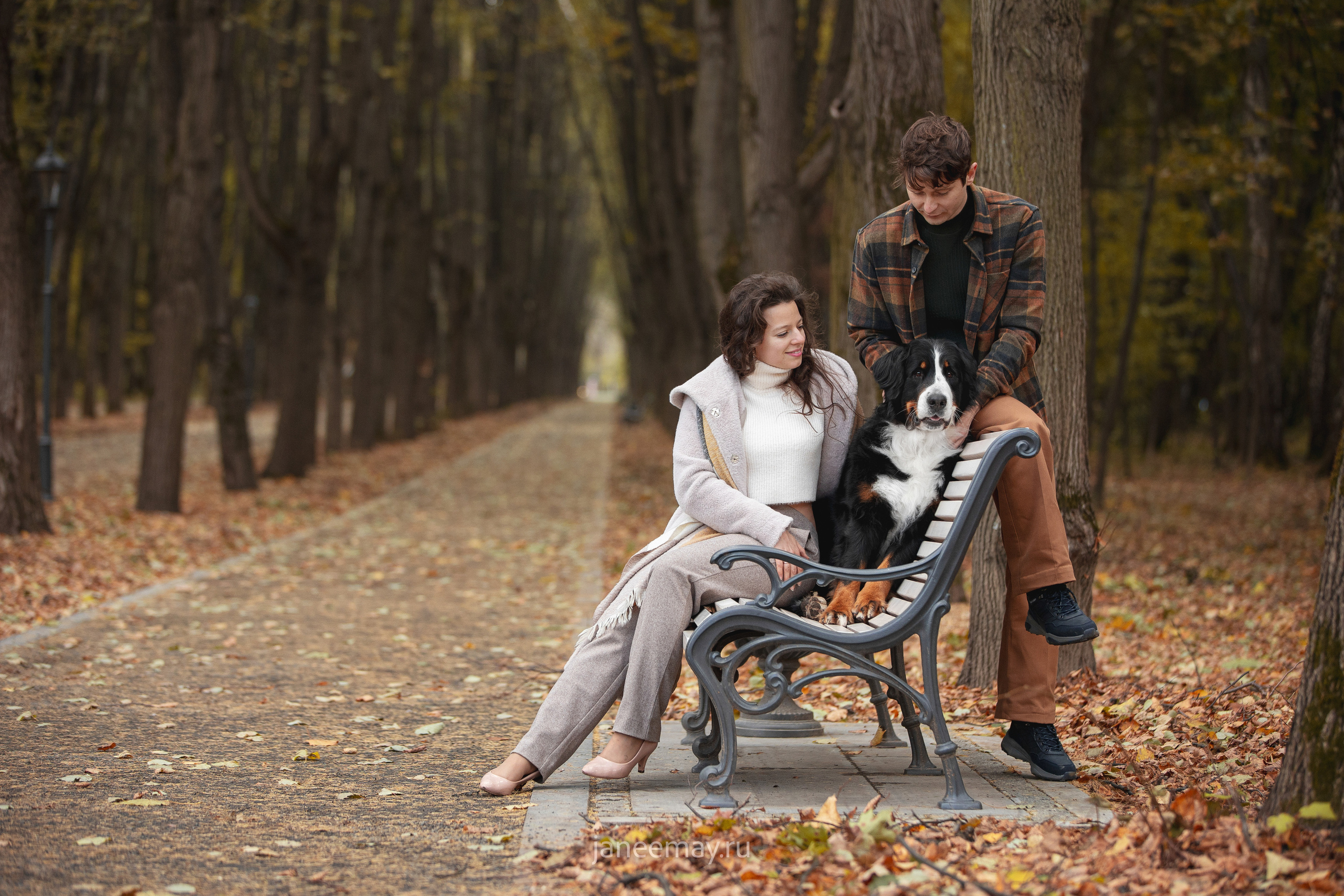 Ирина, Сергей и Твикси. Фотограф анималист в Москве Майорова Евгения