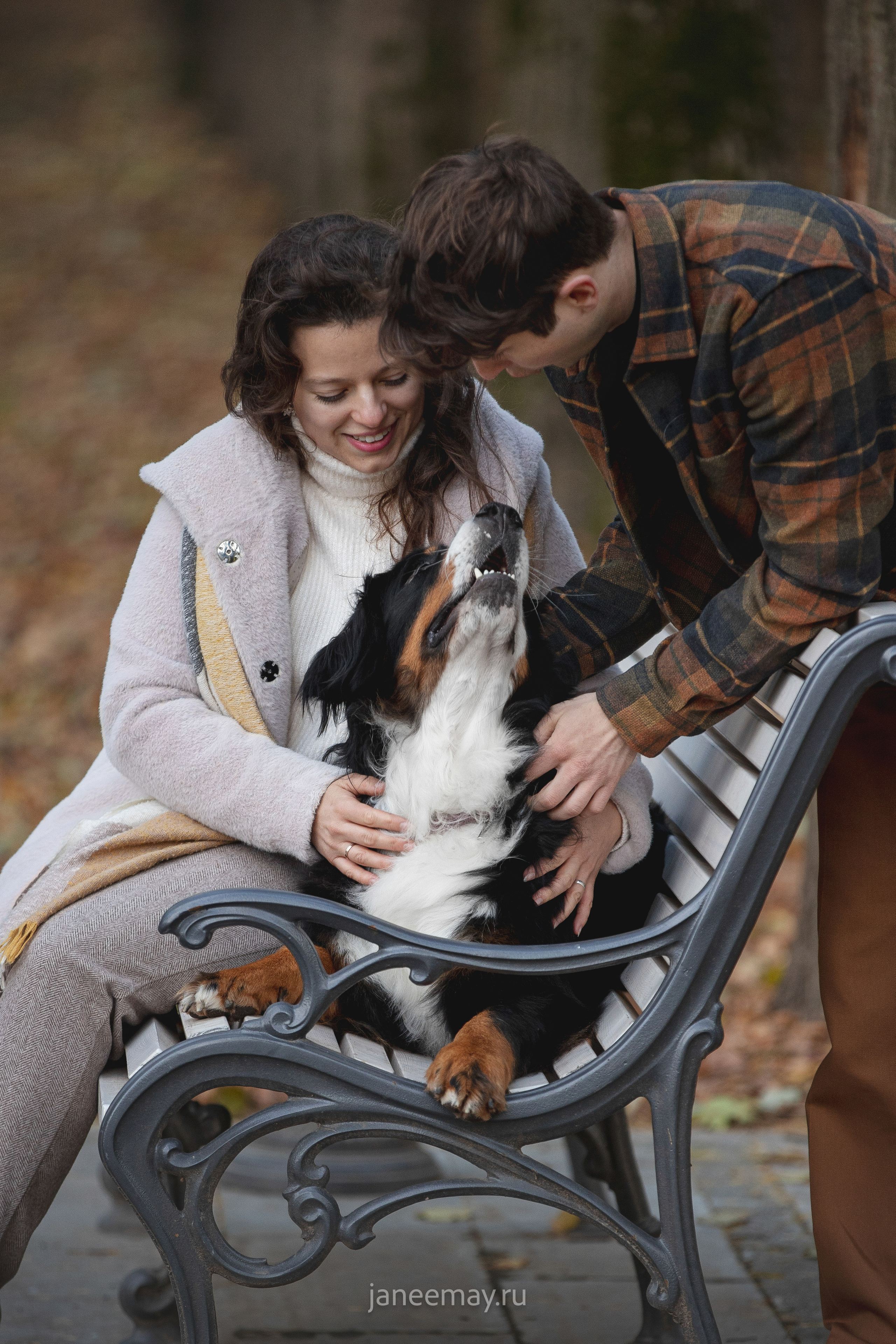 Ирина, Сергей и Твикси. Фотограф анималист в Москве Майорова Евгения