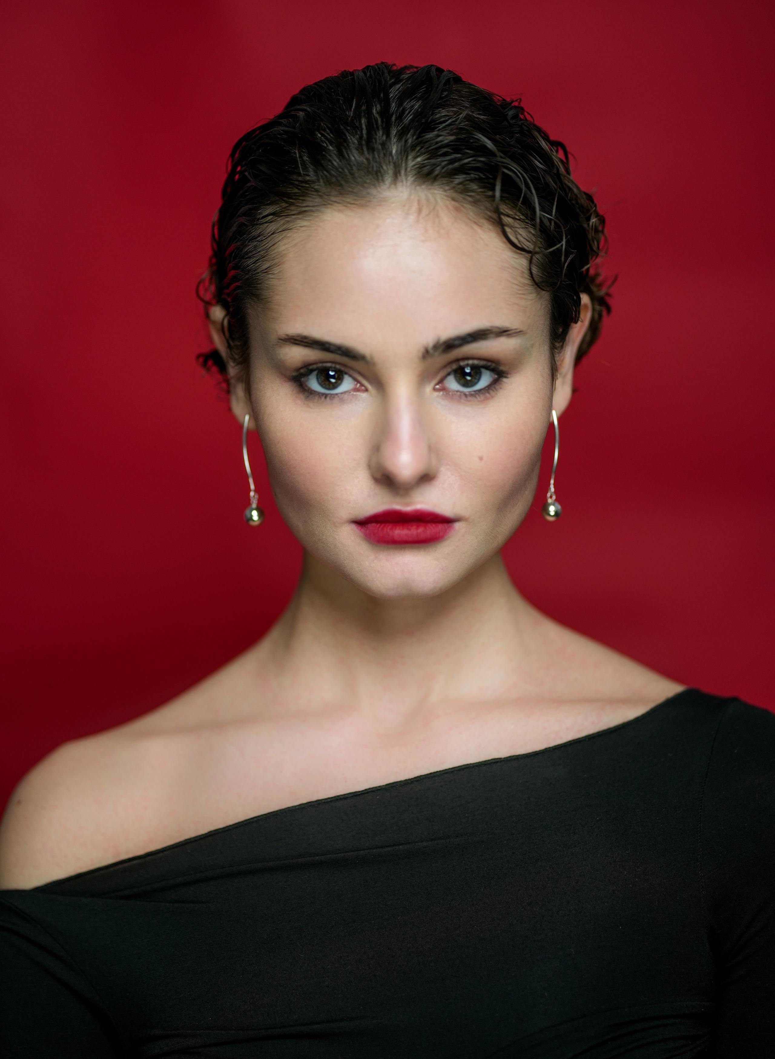 Актриса Ная Беликова. Портретная съемка в Москве, студийный фотограф Игорь Фомин