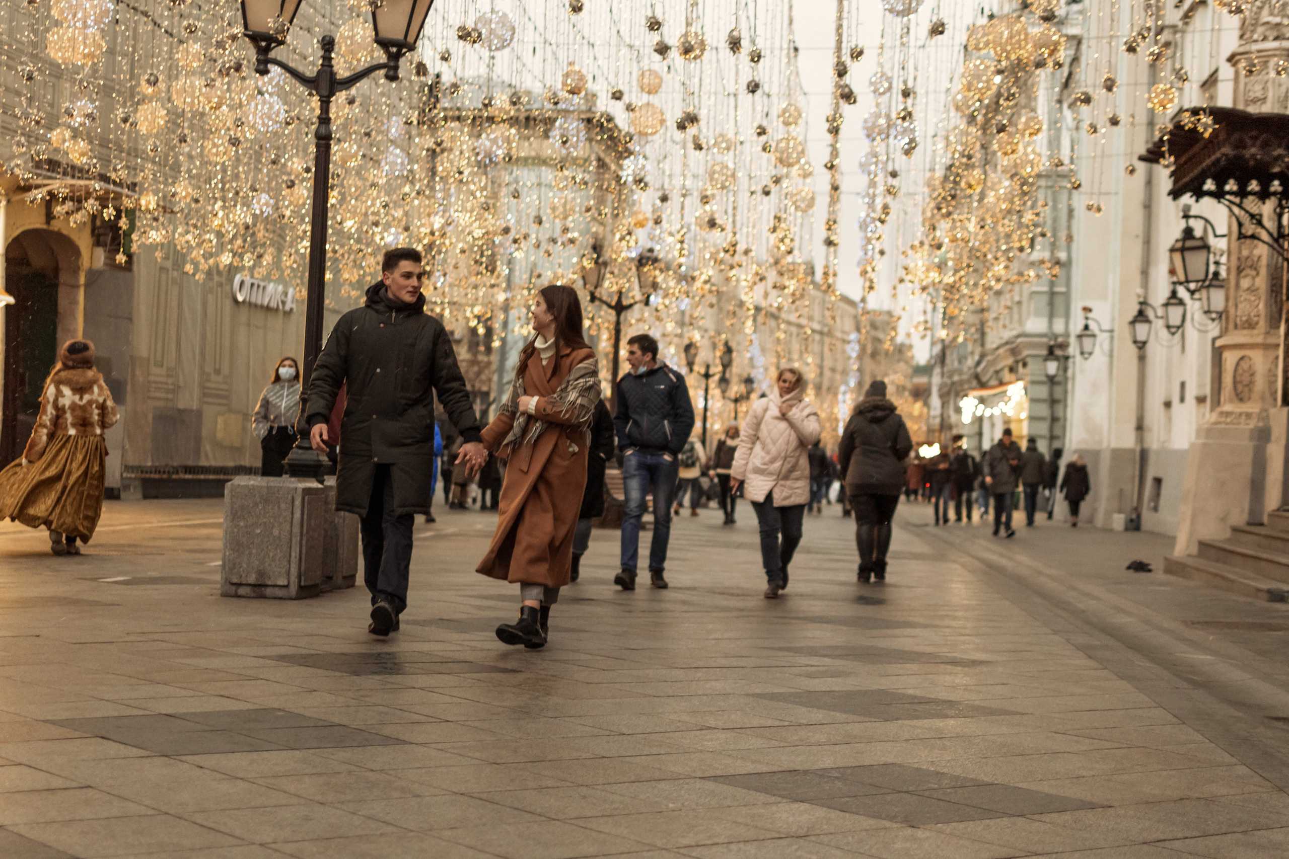 Ноябрь 2020. Москва, ул. Никольская. Свадебный и семейный фотограф Екатерина Пушан. Москва, Балашиха, Железнодорожный, Солнечногорск