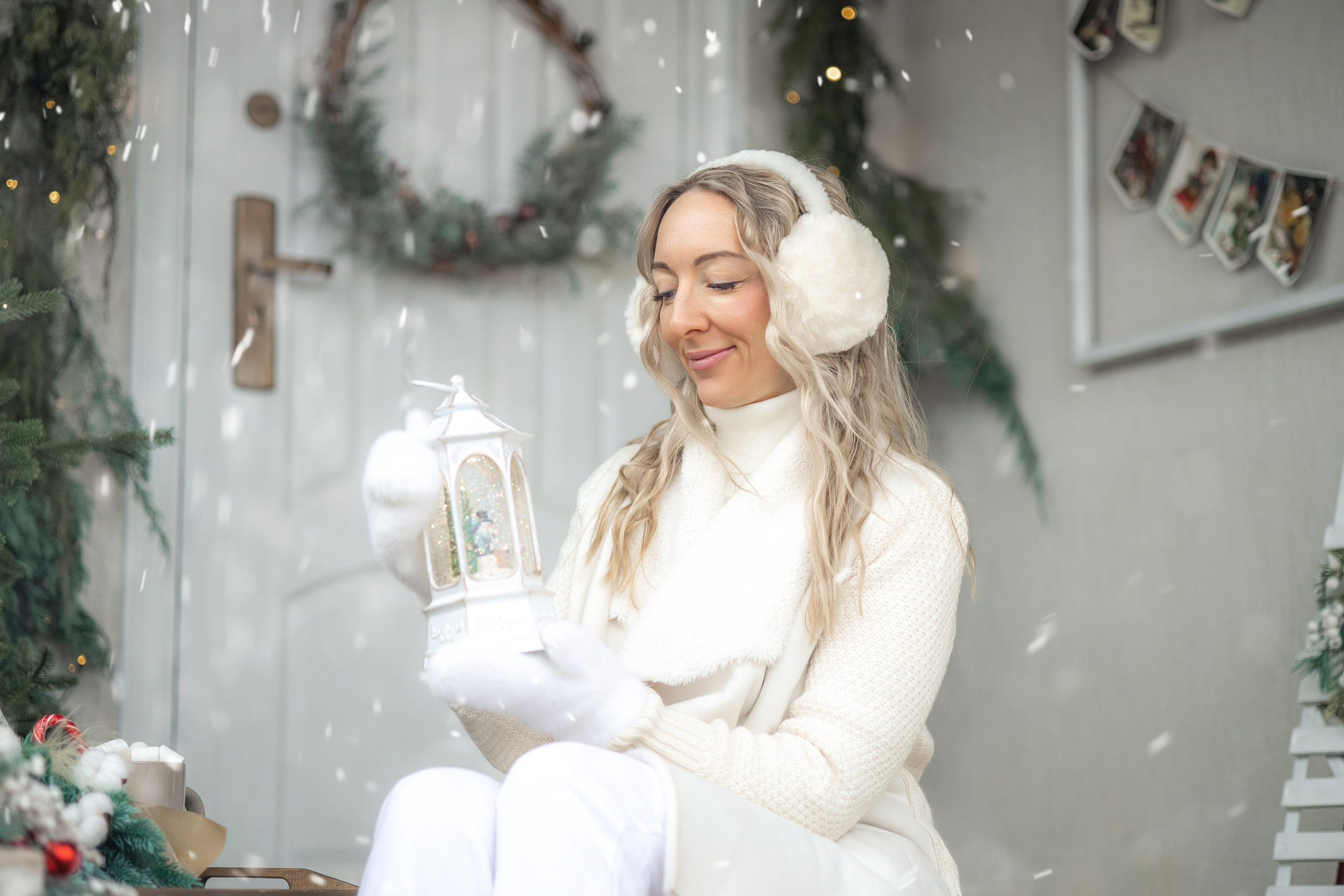 Новогоднее крыльцо. Художественный фотограф Анапа Александра Долбикова