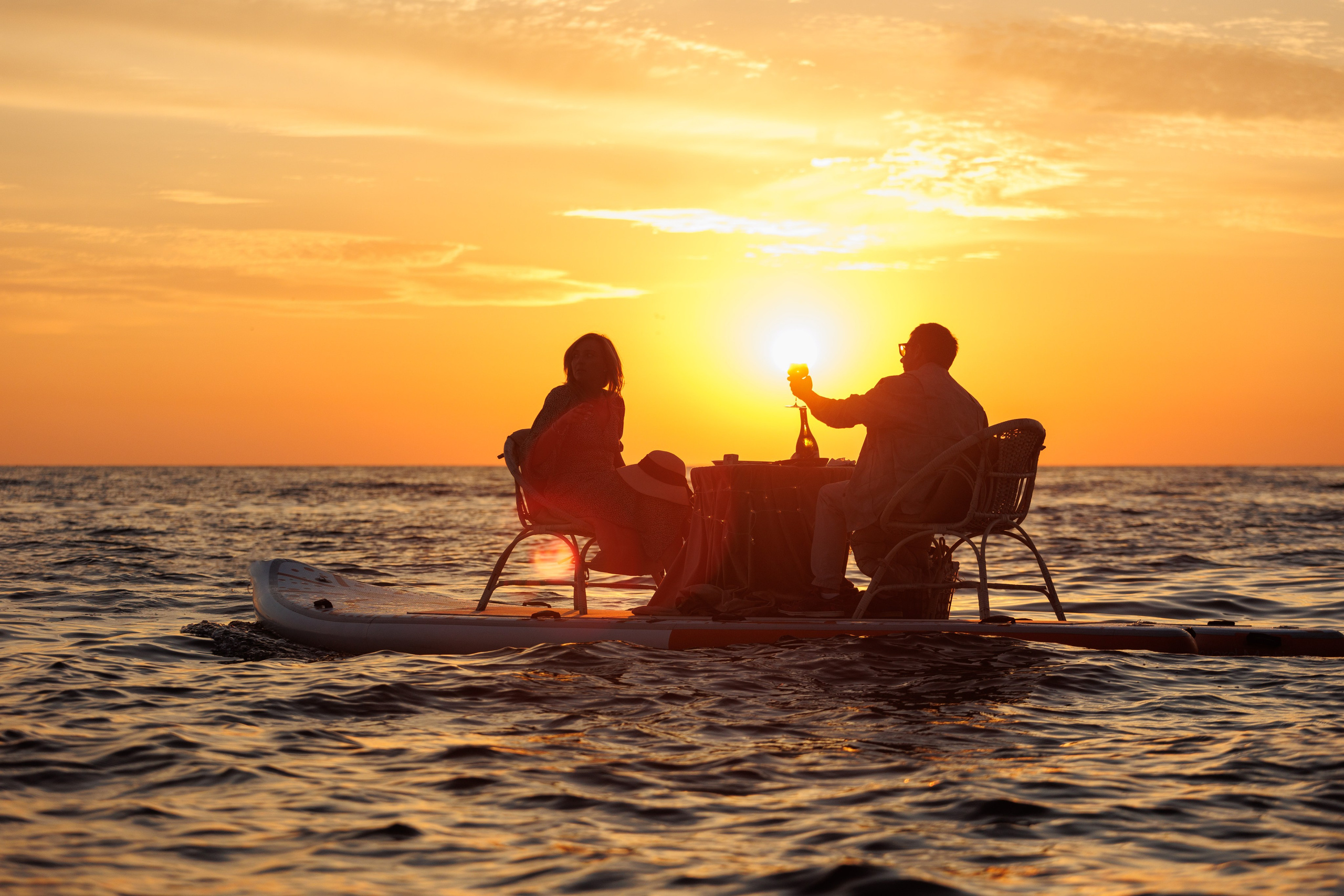 Романтическая съемка на воде. Фотограф в Санкт-Петербурге и Москве Макс Спектор