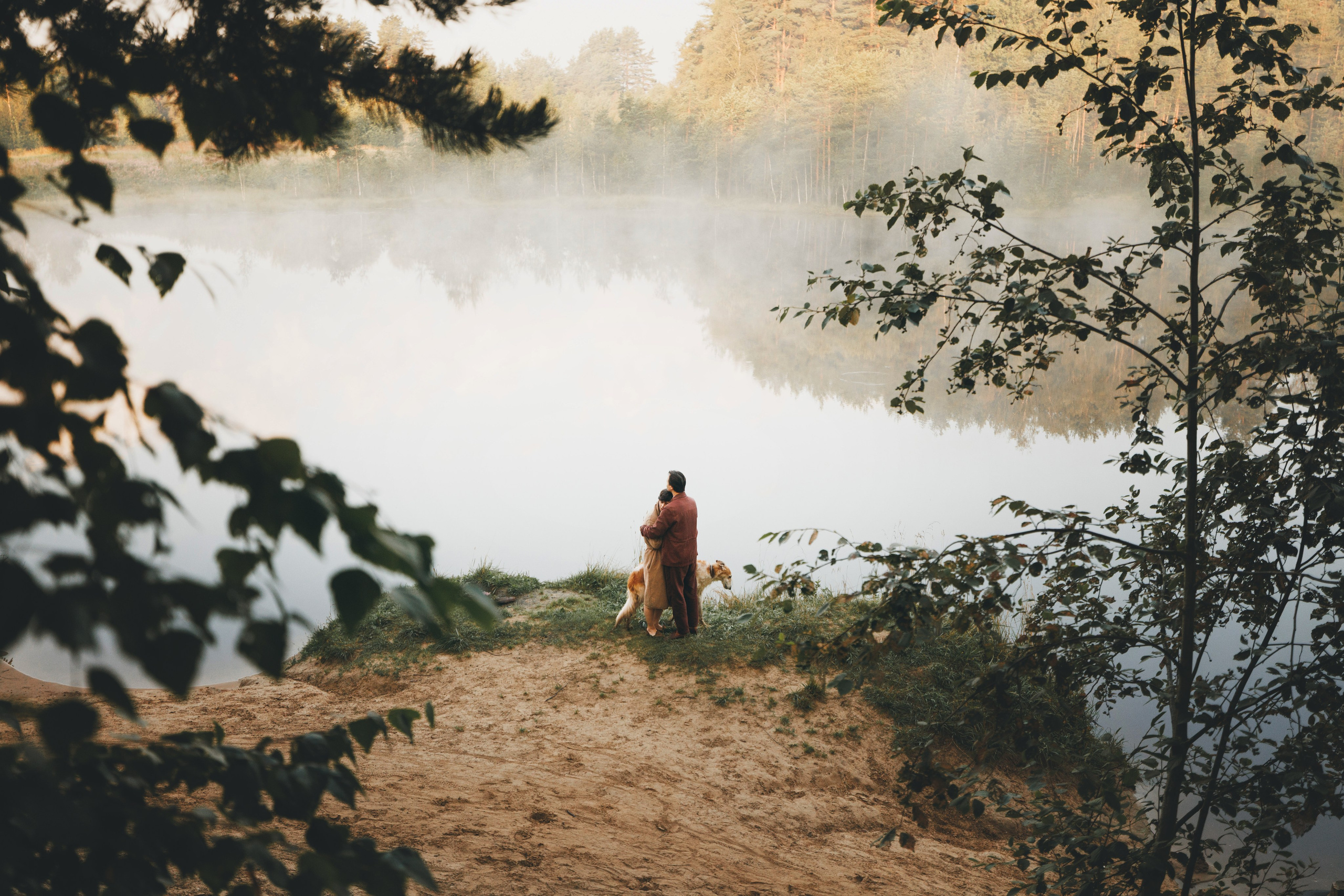 Сергей, Оксана и Жара. Фотограф анималист Осипчикова Мария