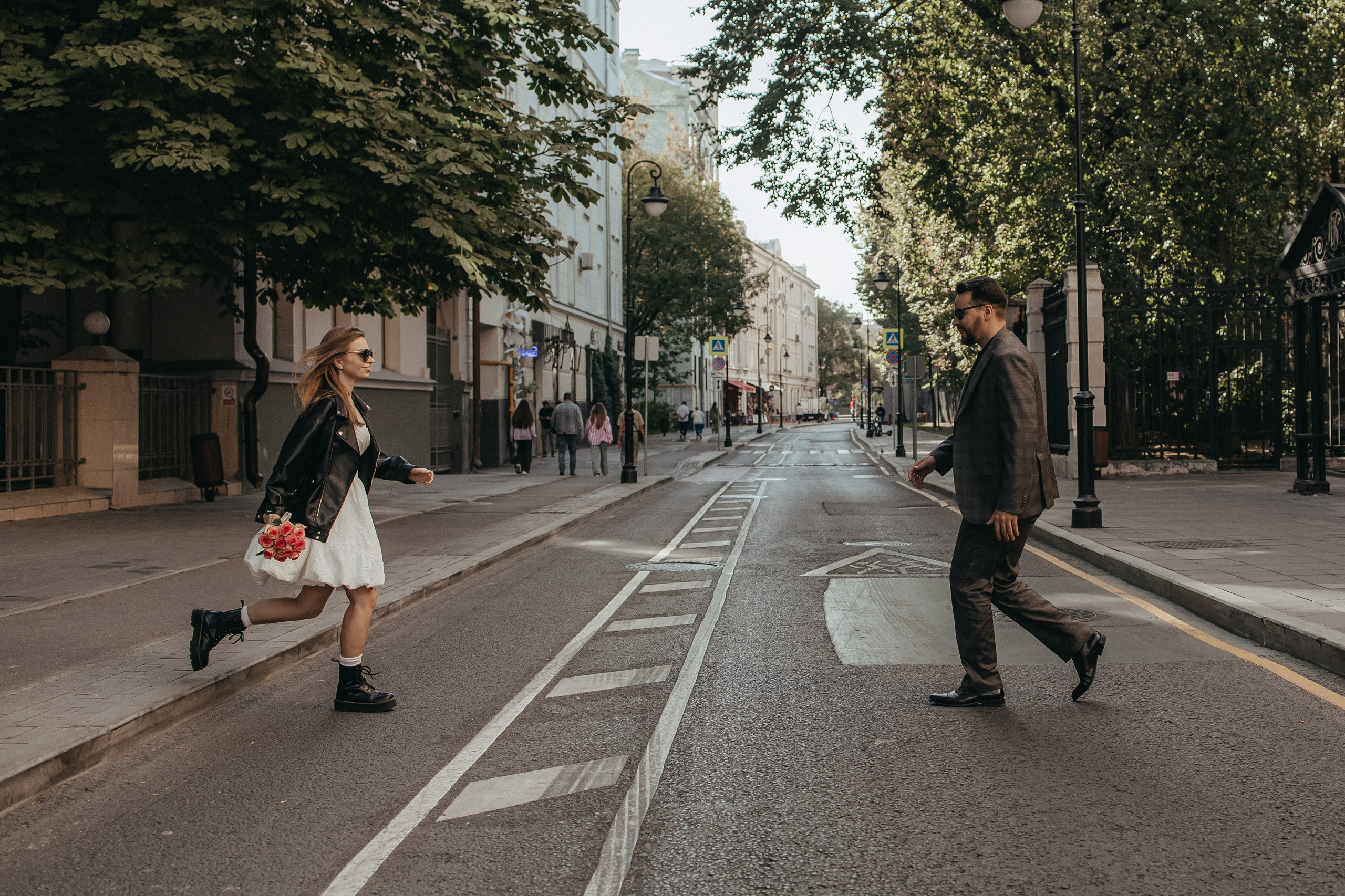 Свадебная прогулка на Патриках. Семейный фотограф в Москве, Щелково, Фрязино _ Виктория Степанова