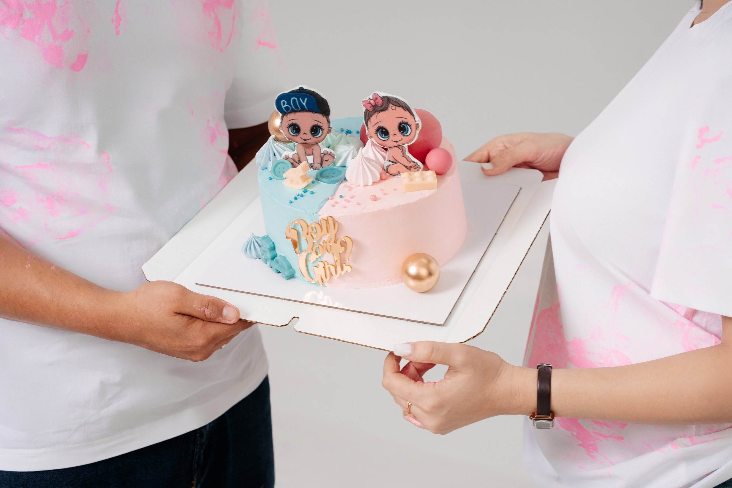 Gender party. Креативное портфолио