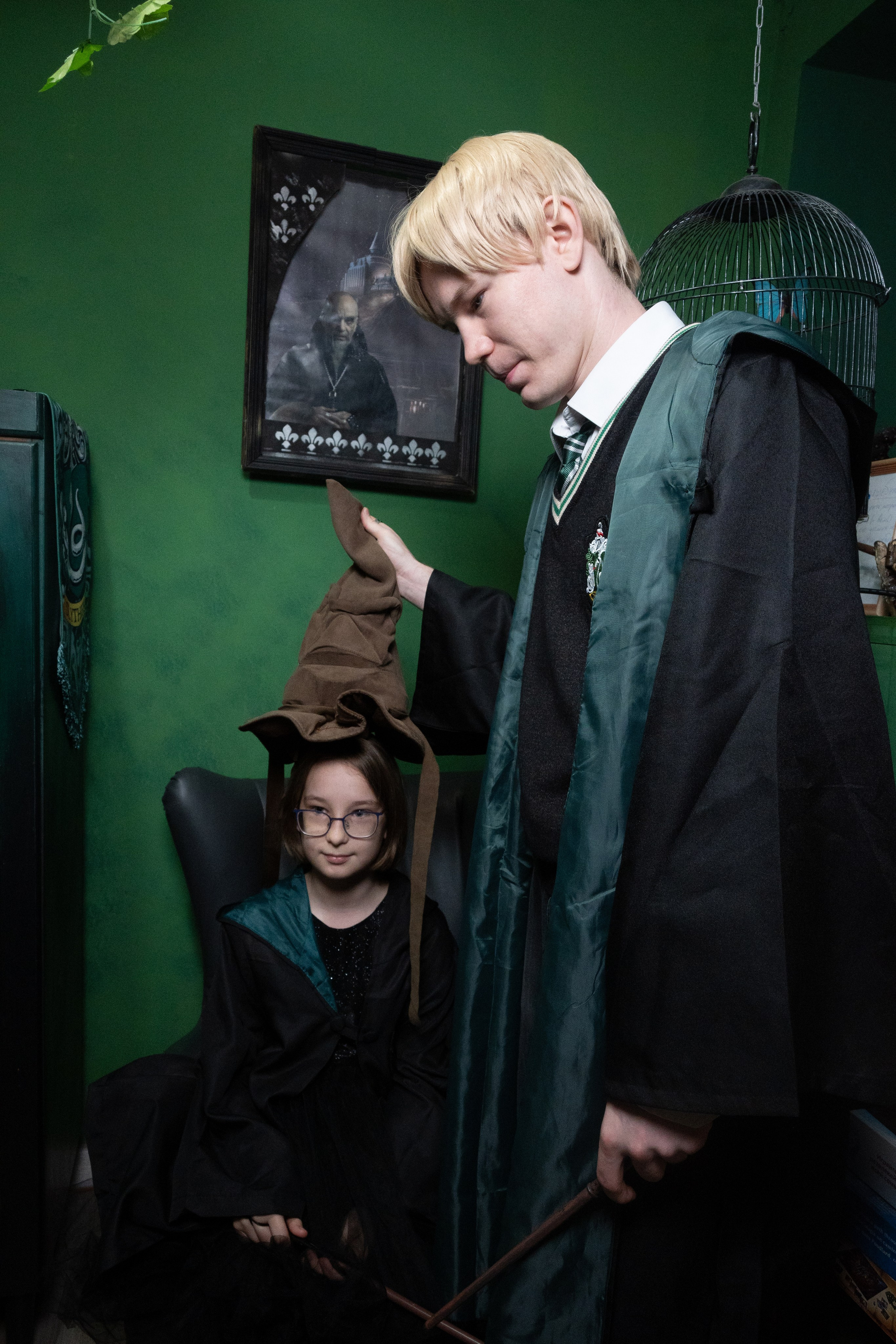 День рождения ребенка в «Подземелье Слизерин». Фотограф мероприятий в Москве