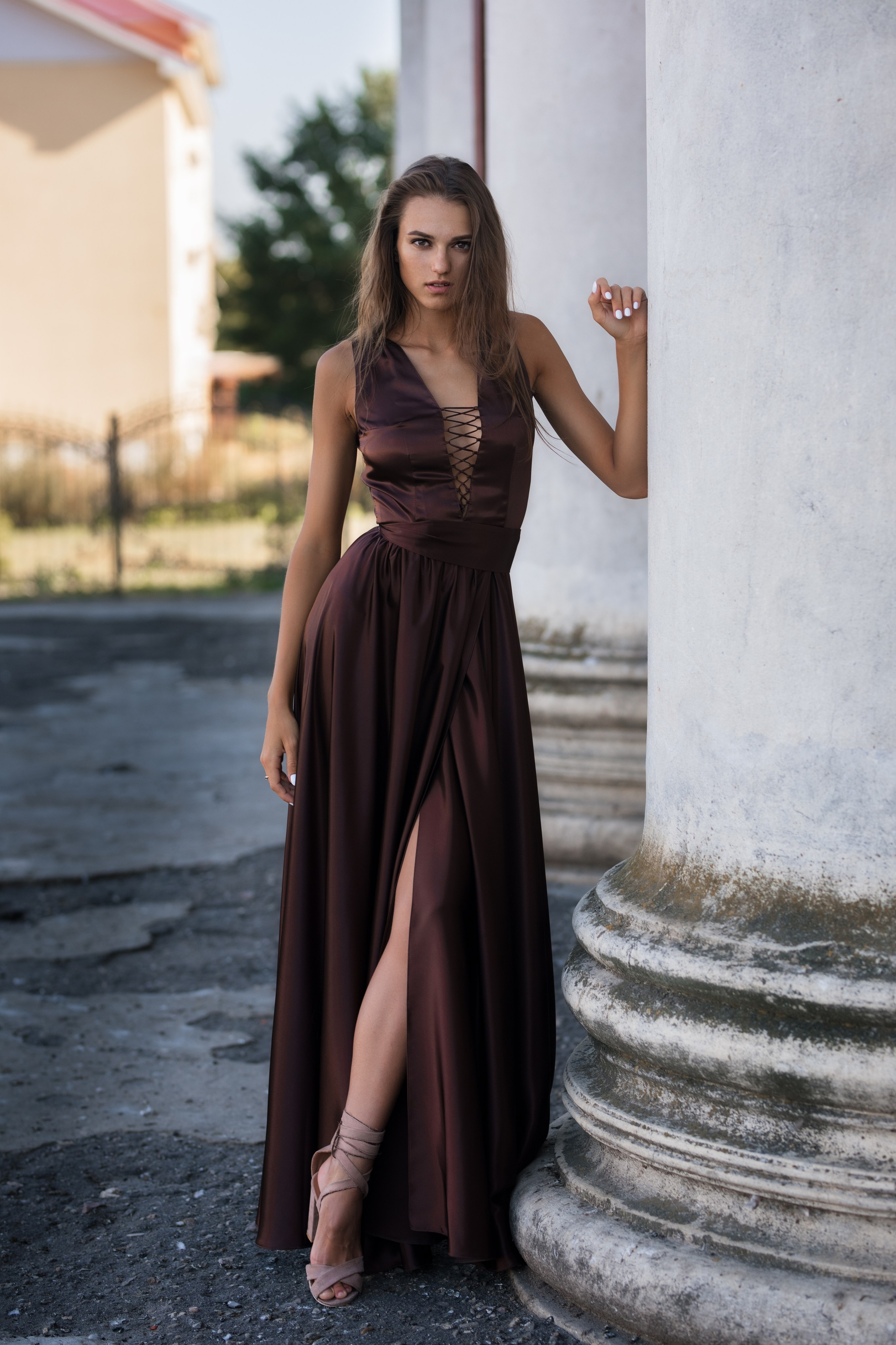 Фотосет у дома культуры в с. Стрелица и в Белом Колодце с Маргаритой для «себя»