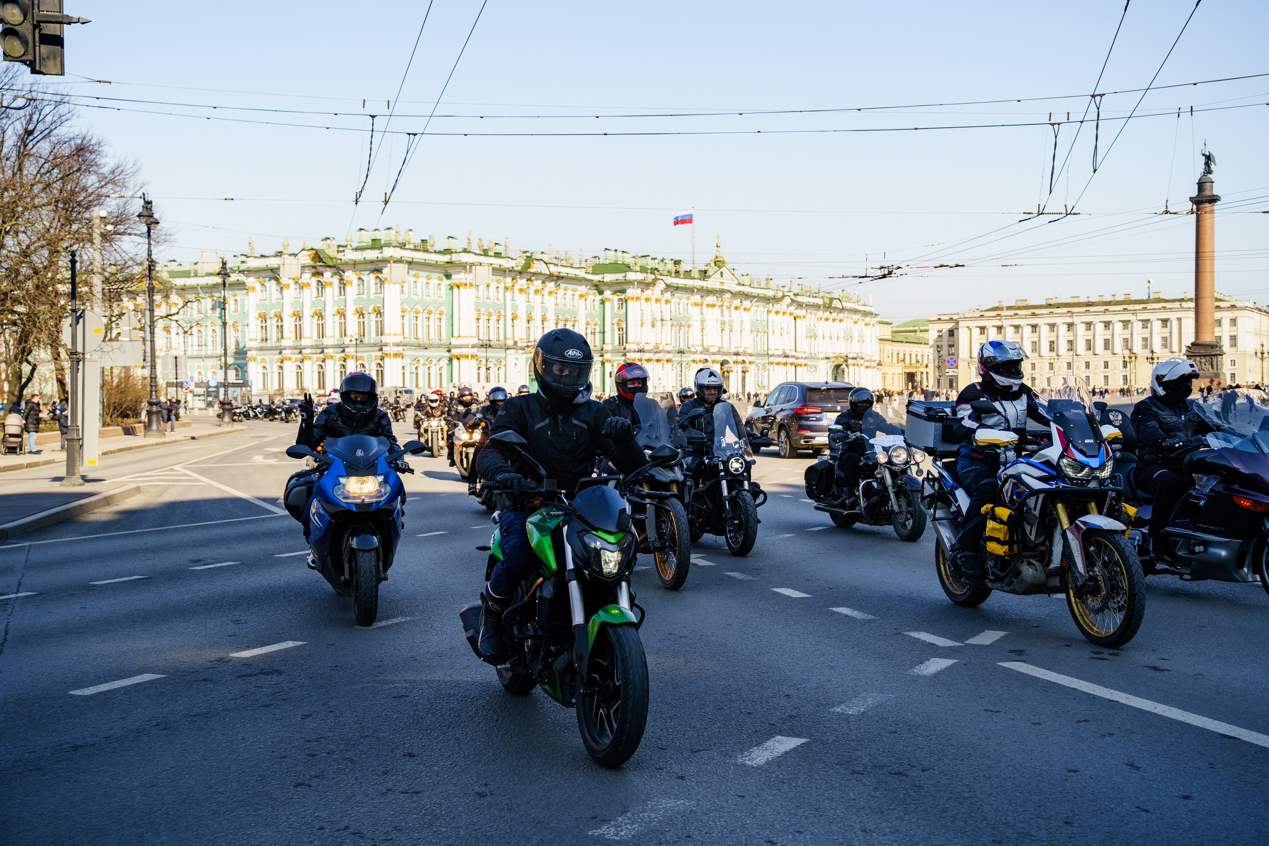 Прохват мотоклуба Norman Riders ч.1. Концертный и репортажный фотограф в Санкт-Петербурге Слава Пахомов