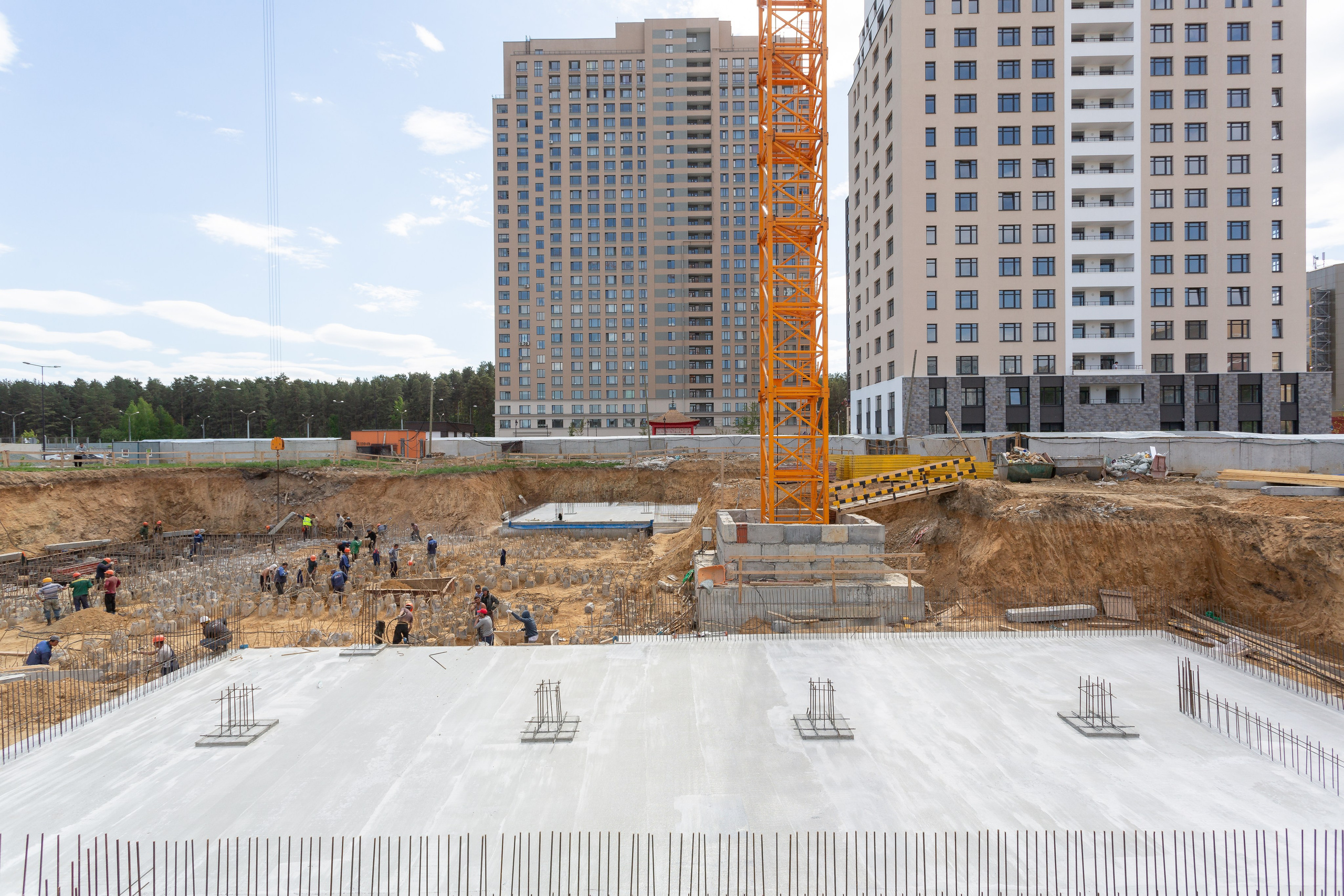 Строительство. Фотограф Алексей Зарецкий