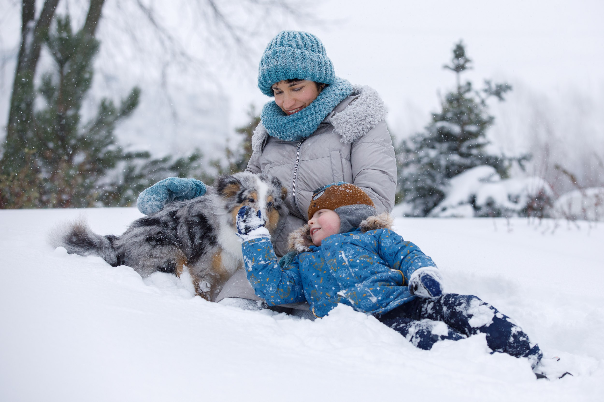 Съёмка ребенка и щенка. Фотограф-анималист в Москве и Московской области Татьяна Фролова