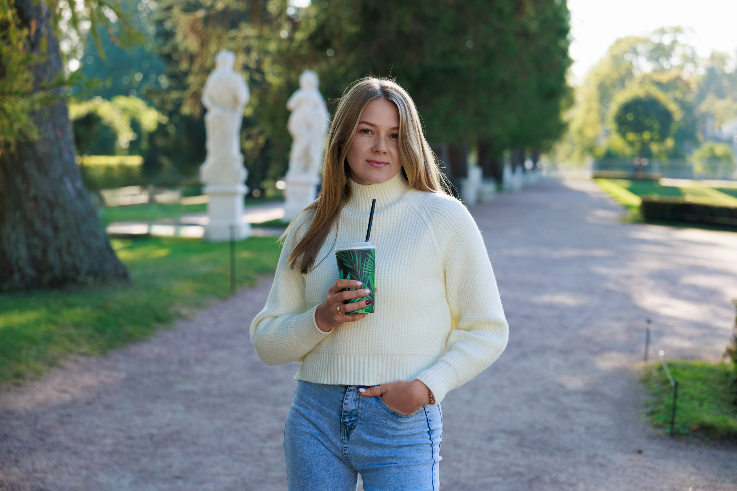 Солнечная осень в Пушкине. Портретный, семейный фотограф в Санкт-Петербурге и Ленинградской области Виктория Соловьёва