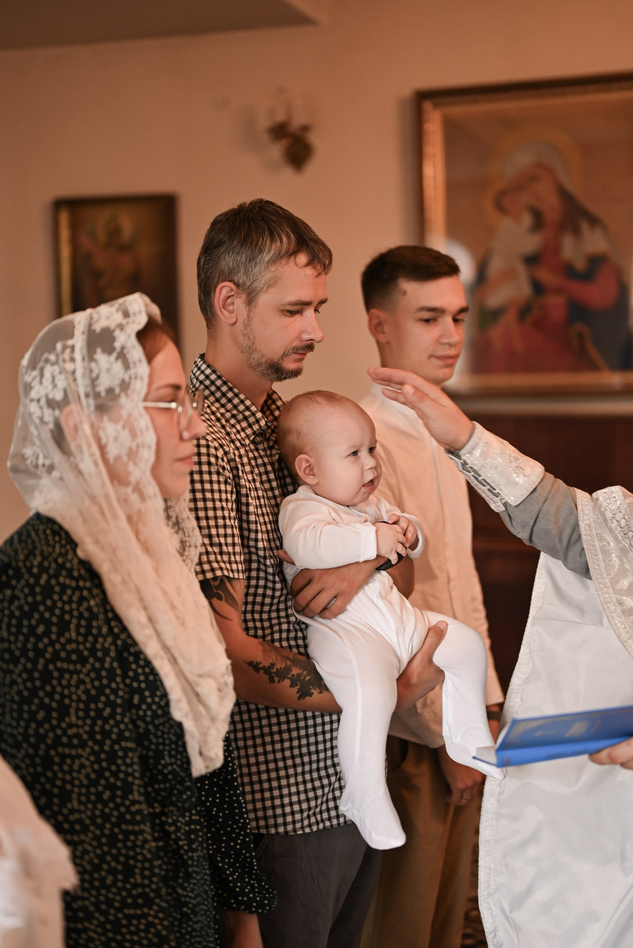 Крещение Гордея. Свадебный и семейный фотограф в Уфе Александров Максим