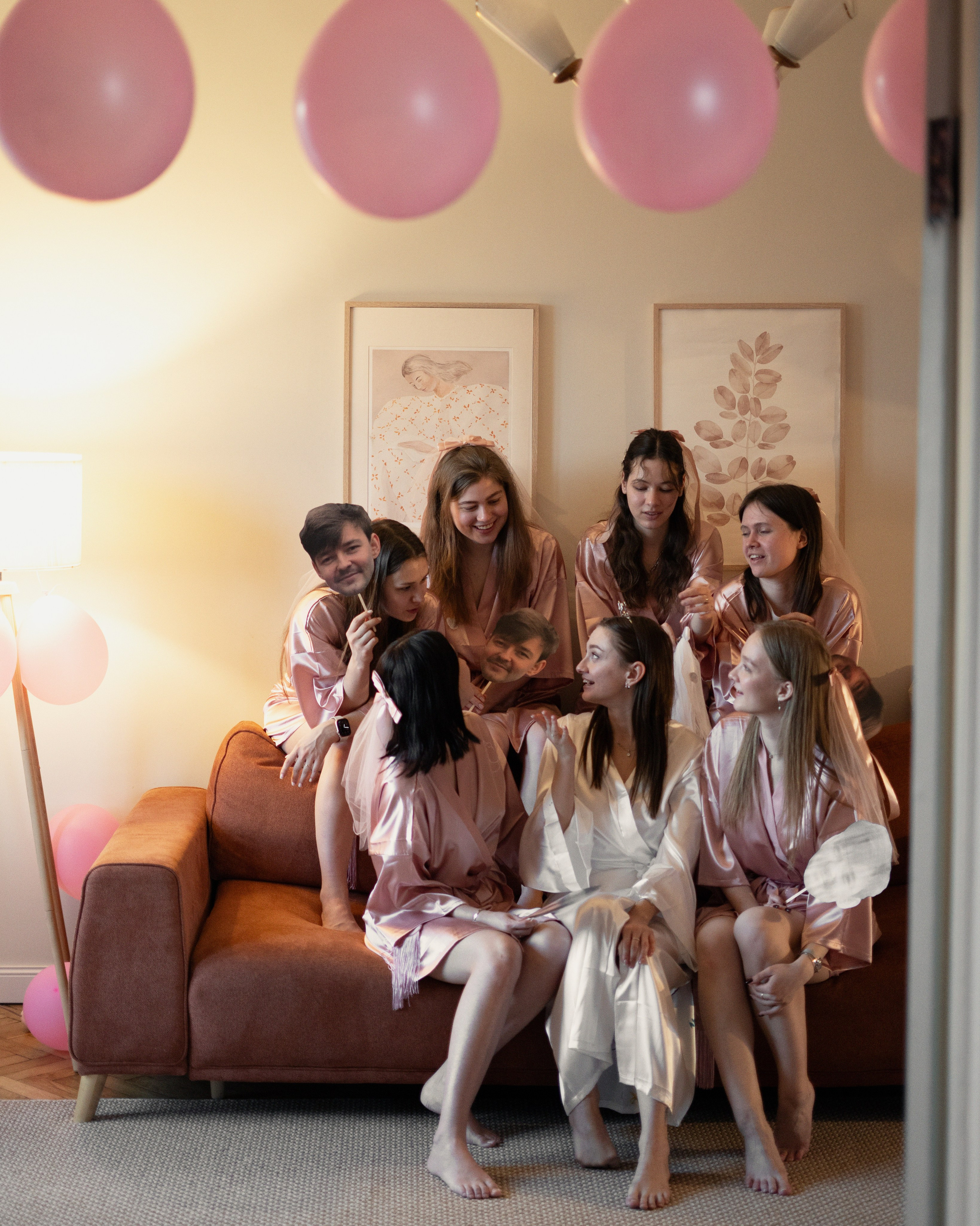 Девичник Анастасии. Свадебный и портретный фотограф в Санкт-Петербурге Софья Каркачева