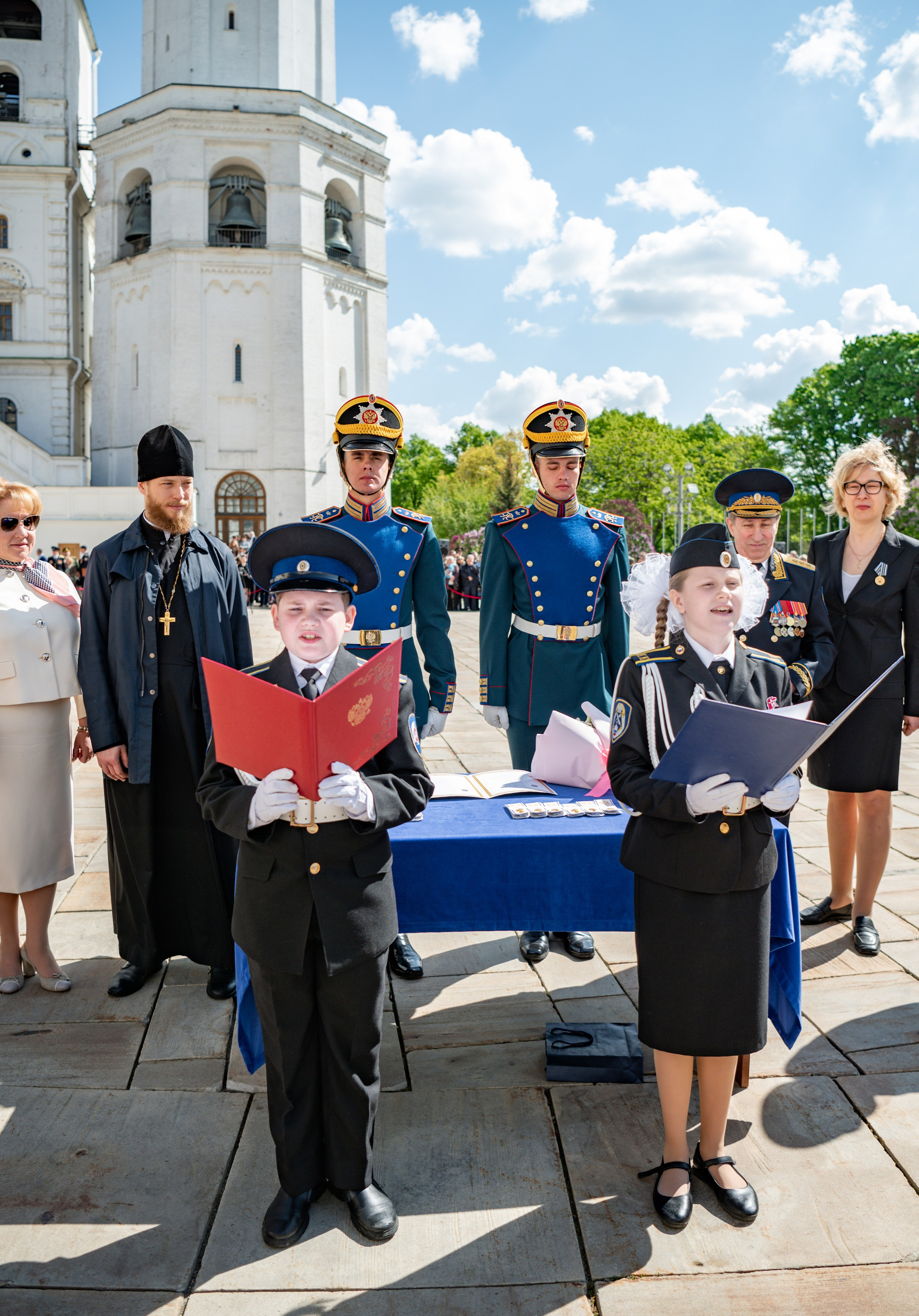 Фотосессия Присяги кадетов «Школа 1231 им. В. Д. Поленова». Детский и семейный фотограф г. Москва Оксана Катаджи