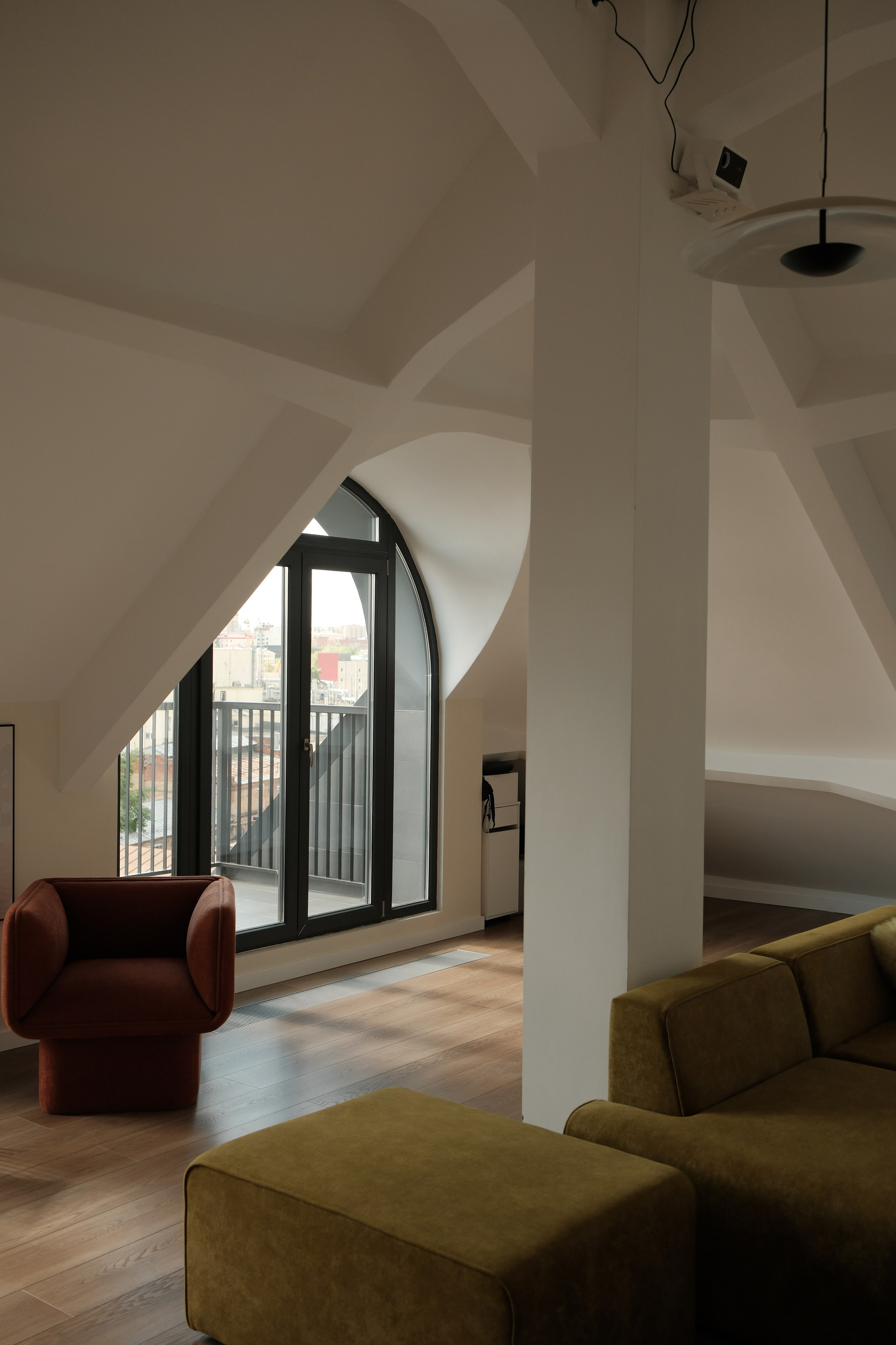 Интерьер Мансарда. Фотостудия Jam