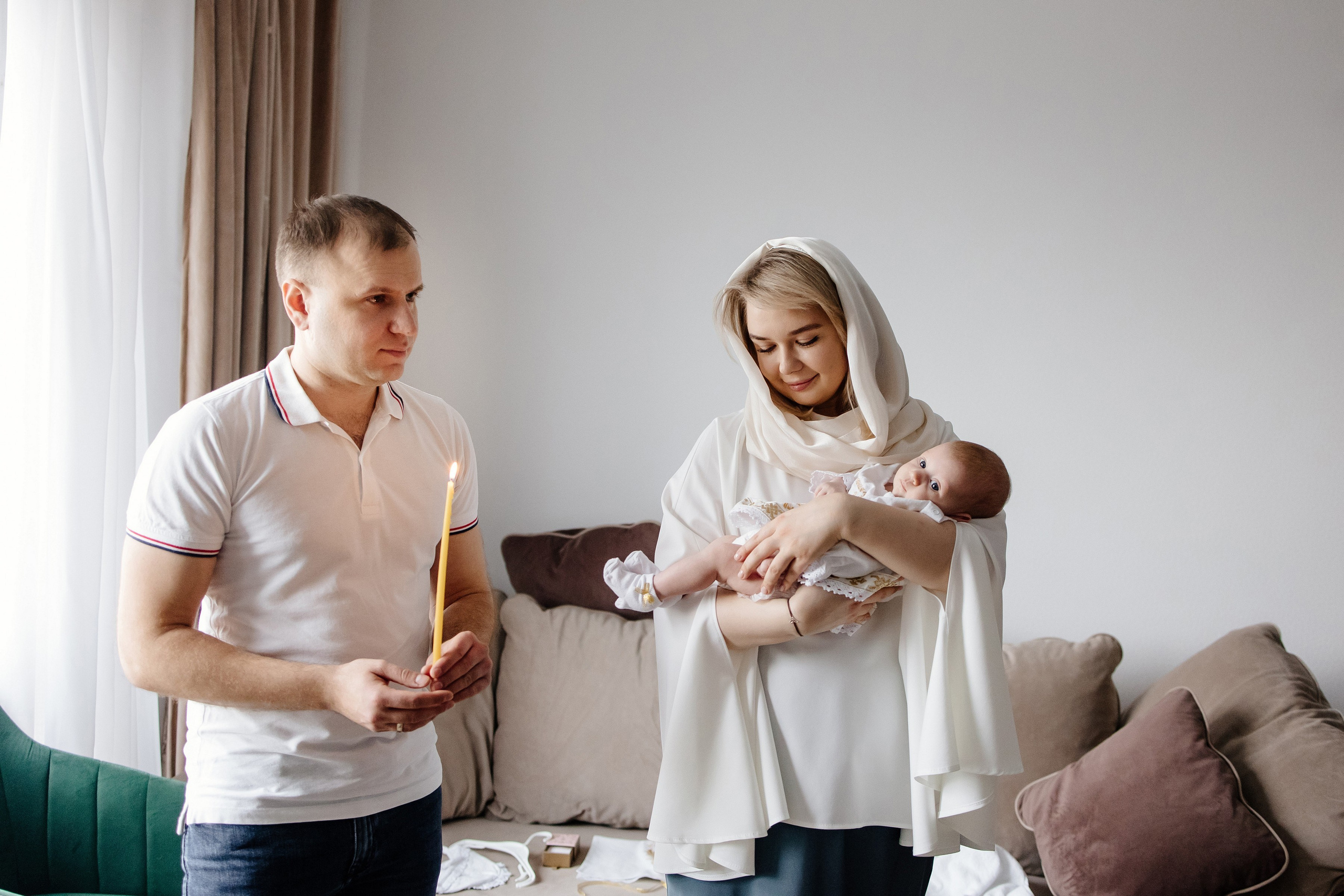 Крещение Стефании. Свадебный и семейный фотограф Екатерина Иванова