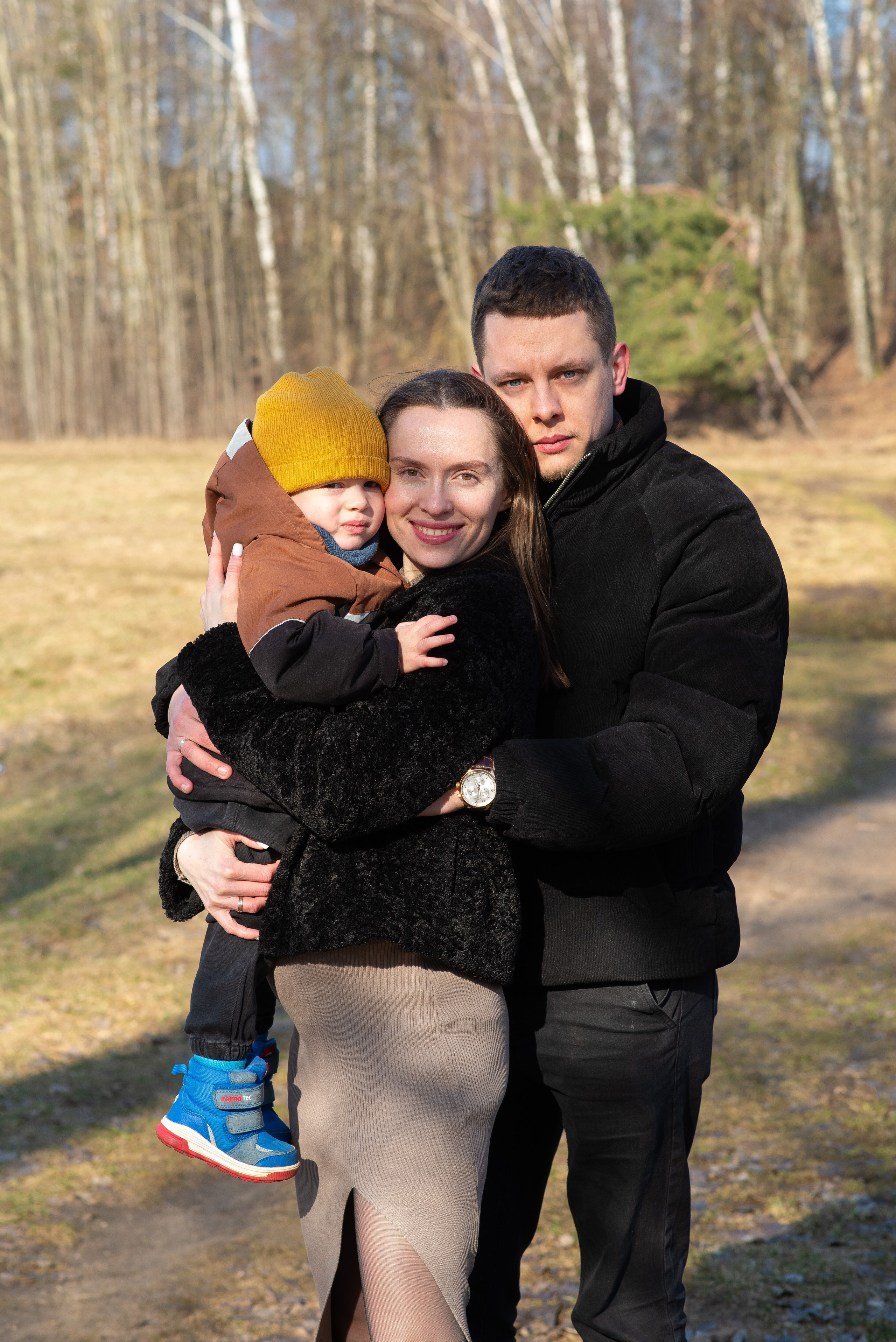 Екатерина, Артем и Родион. Семейный фотограф на выписку из роддома и крещение Минск Настя Гришук