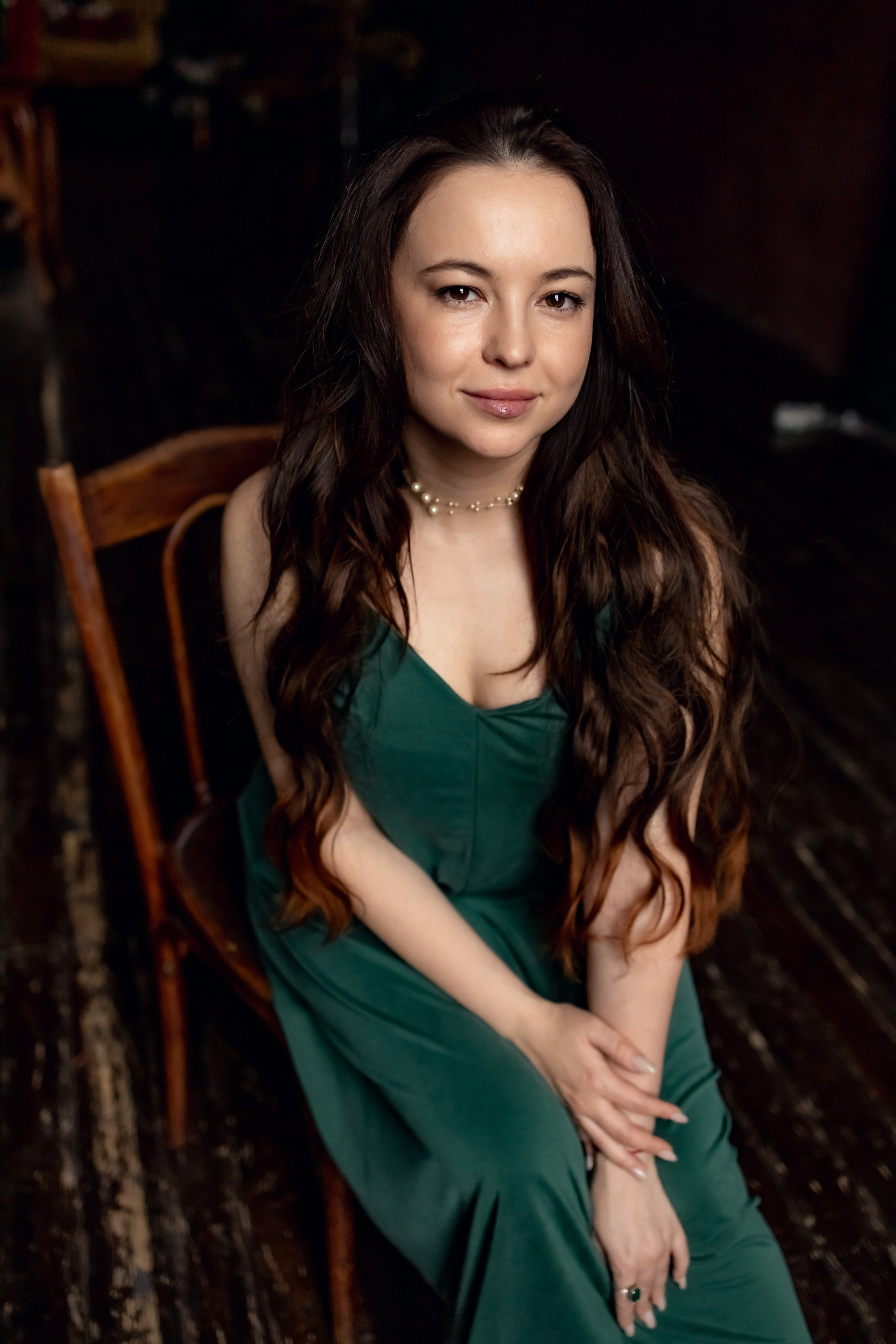 Художественный женский портрет в студии. Семейный и детский фотограф в Москве Анна Чертополох