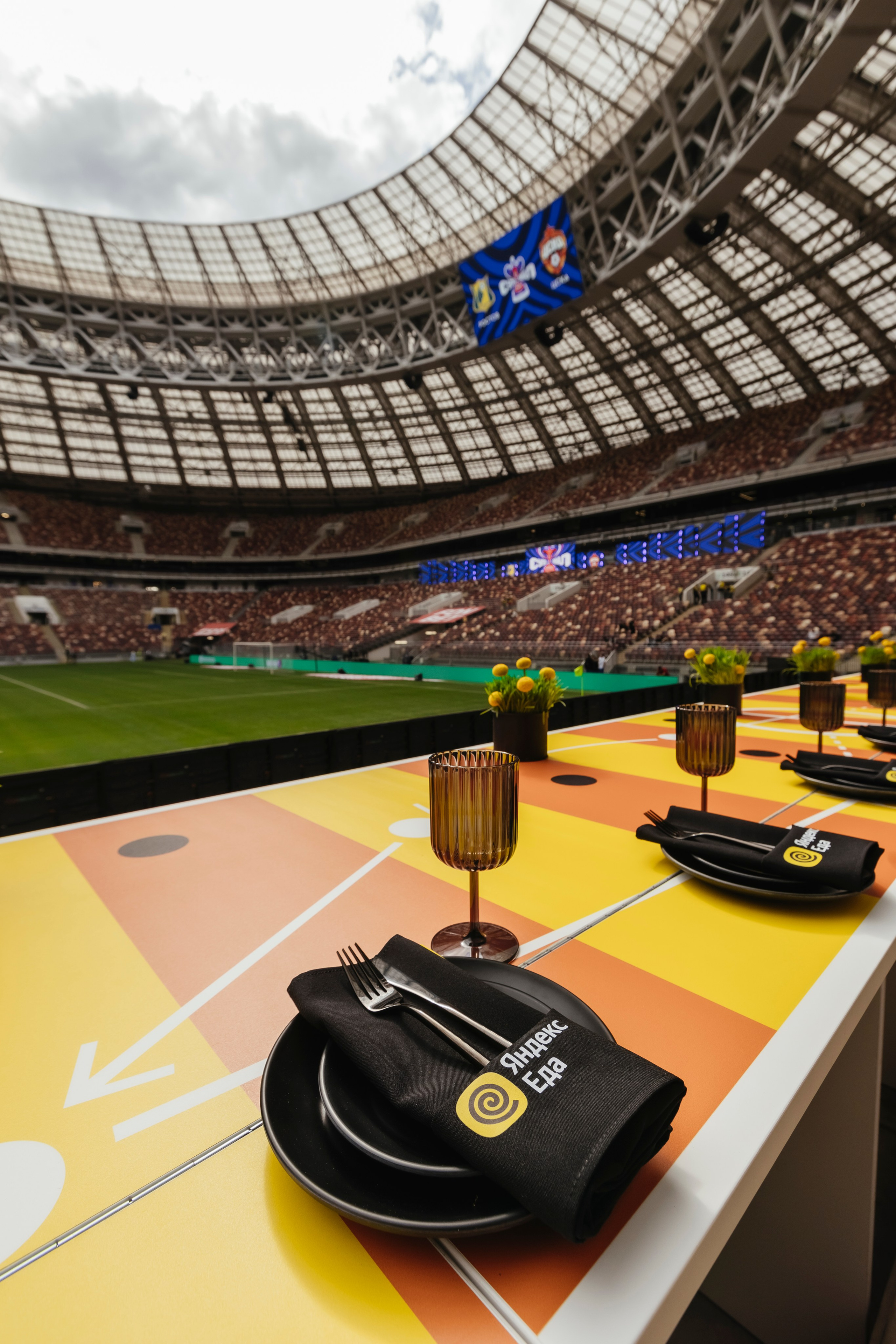 Яндекс Еда x Burger King На финале кубка России по футболу. Репортажный, event, концертный и backstage фотограф из Москвы Виталий Кривцов