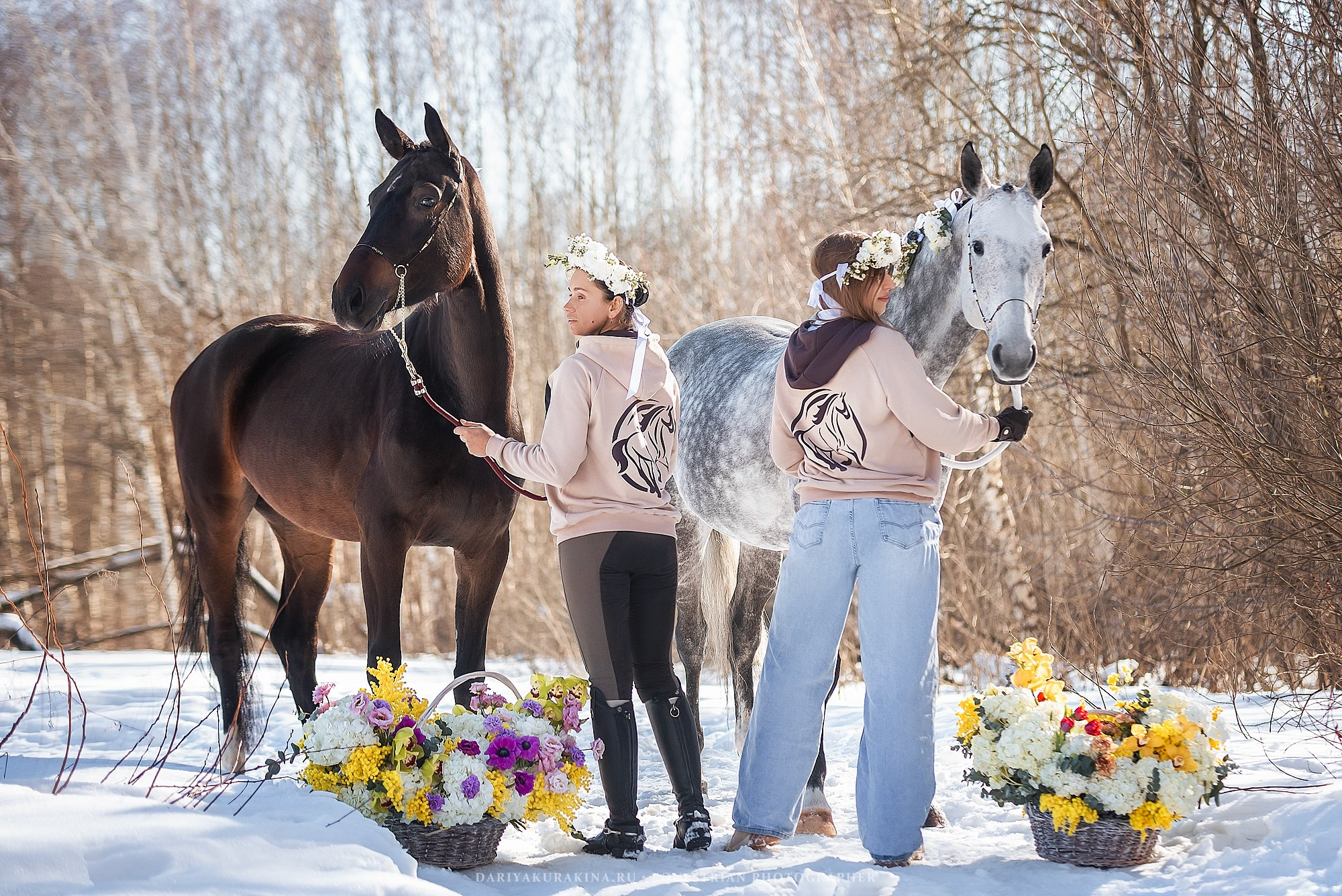«ЮНА» Весна. Конный фотограф Куракина Дарья • Фотосессии с лошадьми