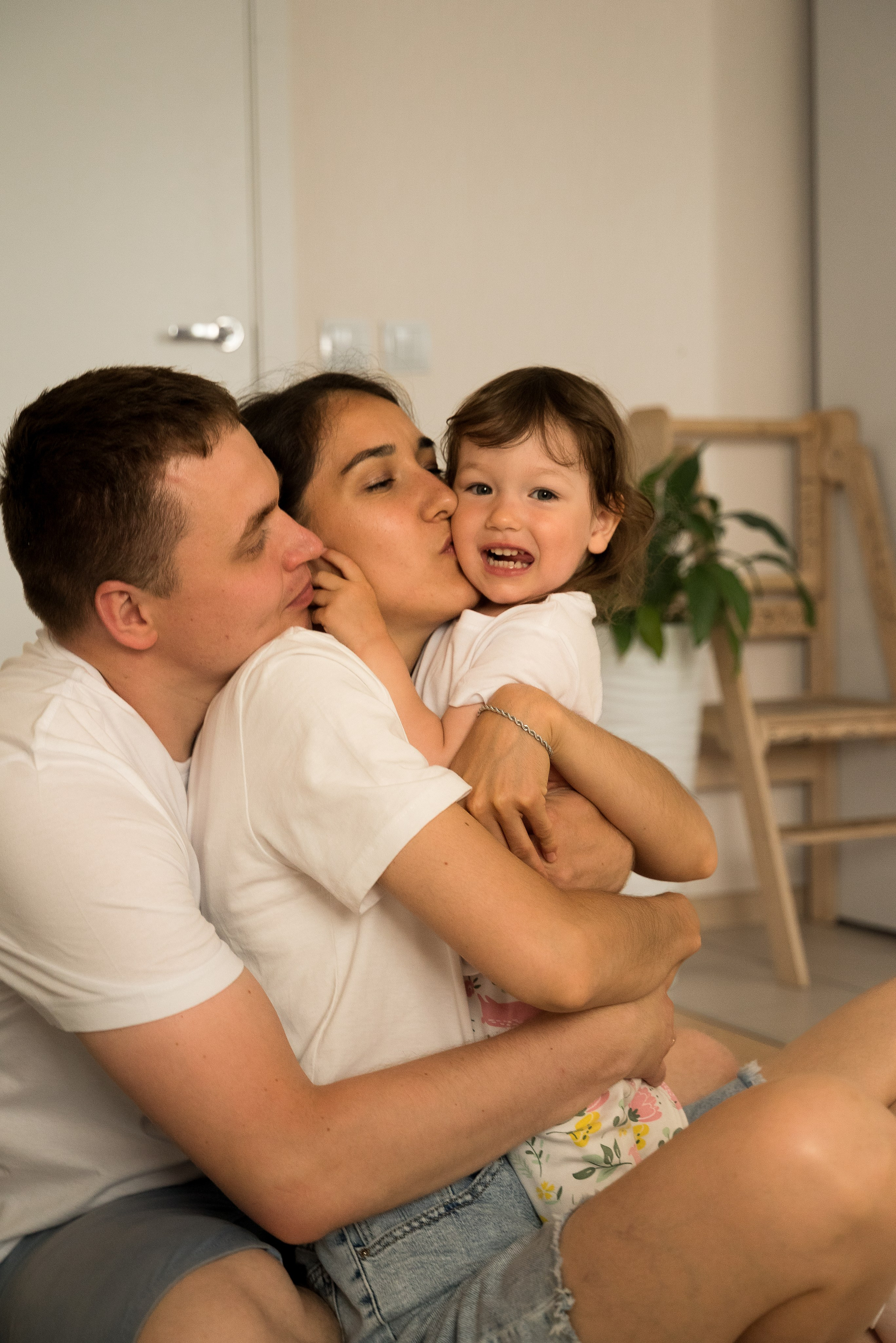 Гузель с семьей. Фотограф Ксения Огородова портфолио