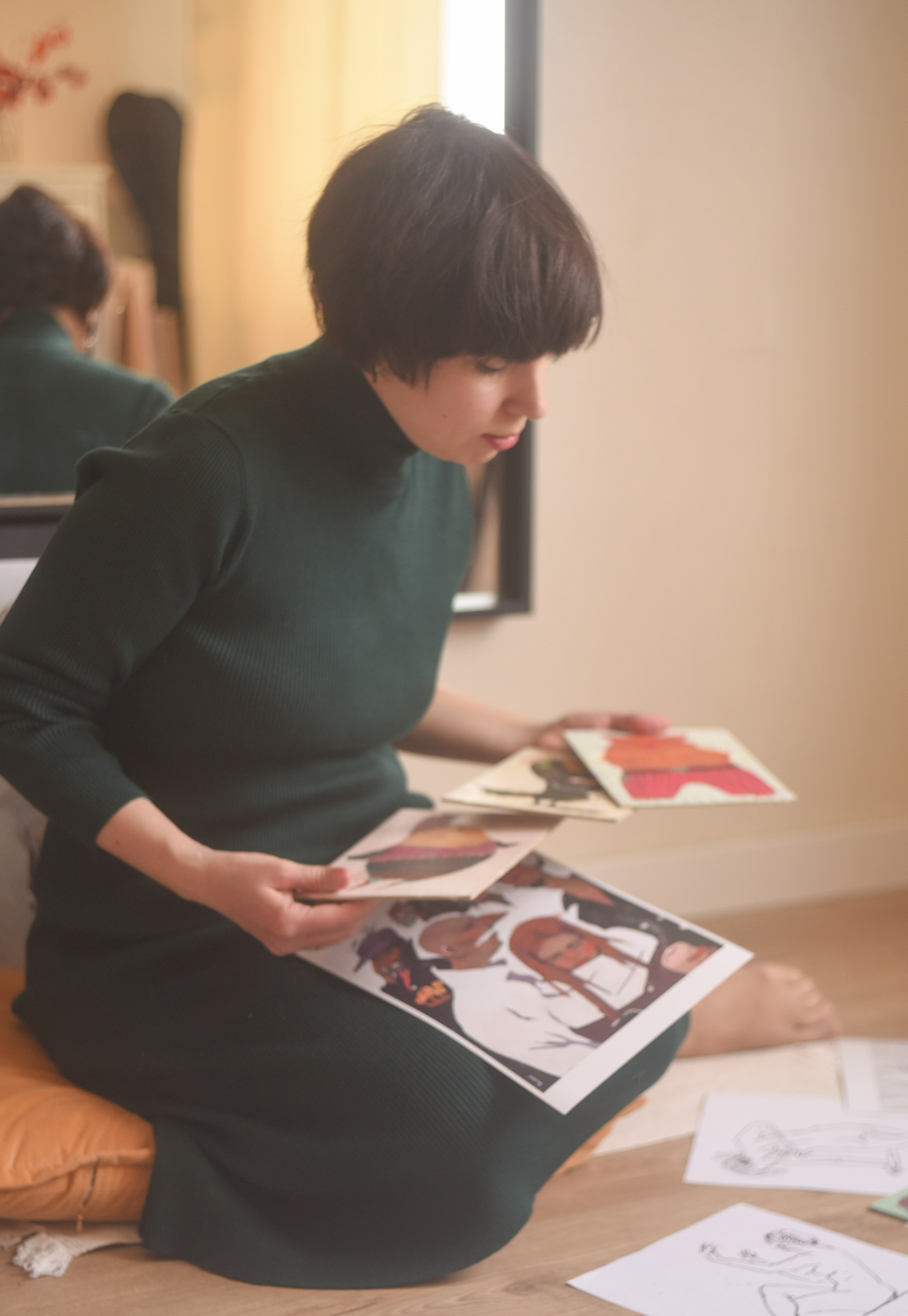 Люди искусства. Настя Икусова. Детский и семейный фотограф в Новосибирске Саша Дорошенко