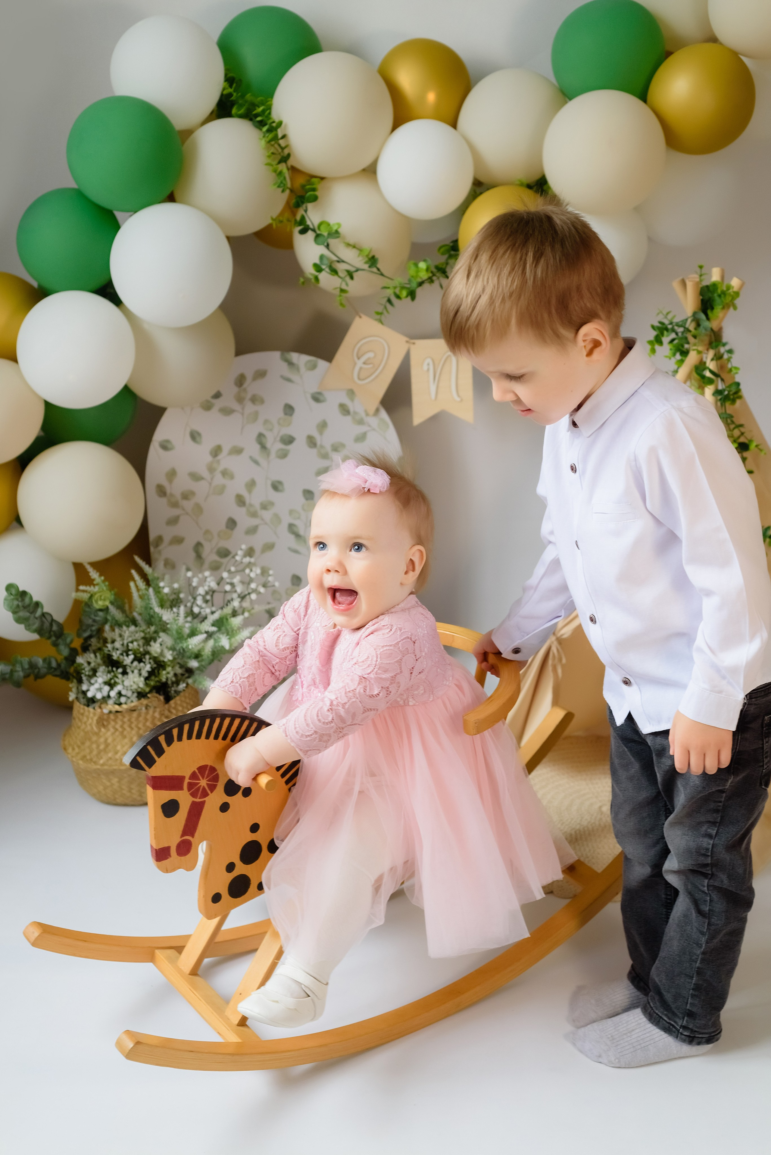 «Эвкалипт» Ульяна 1 годик. Детский Фотограф |Фотограф на годик в Брянске Ирина Романова