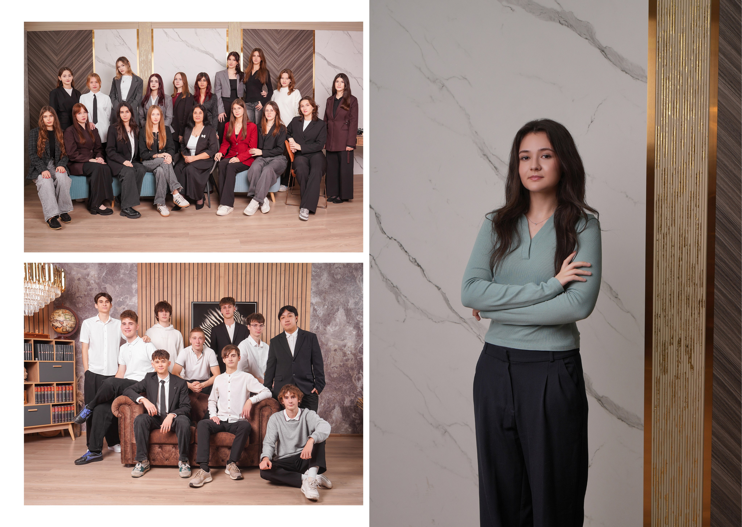 ШКОЛА 80 11 Б (1). Красивый выпускной альбом в Краснодаре