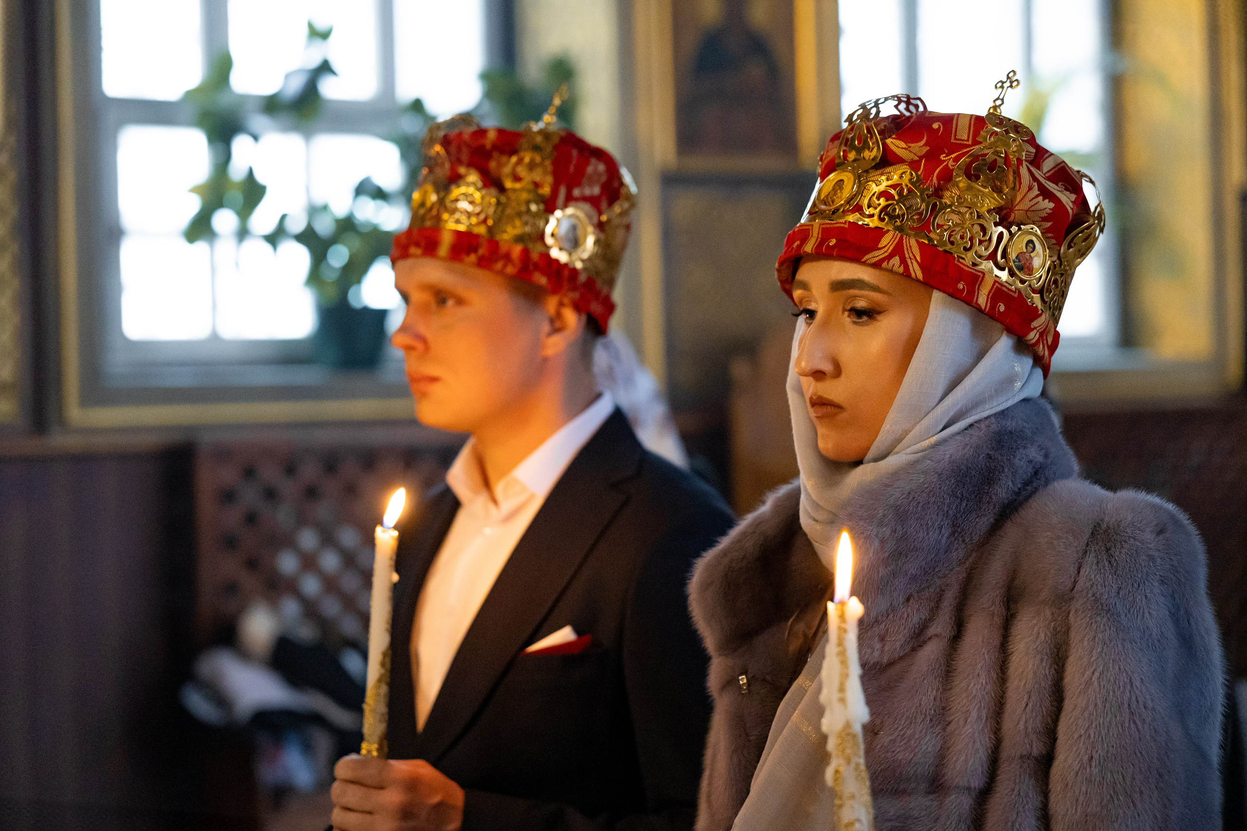 Венчание в Преображенском соборе. Фотограф Белгород