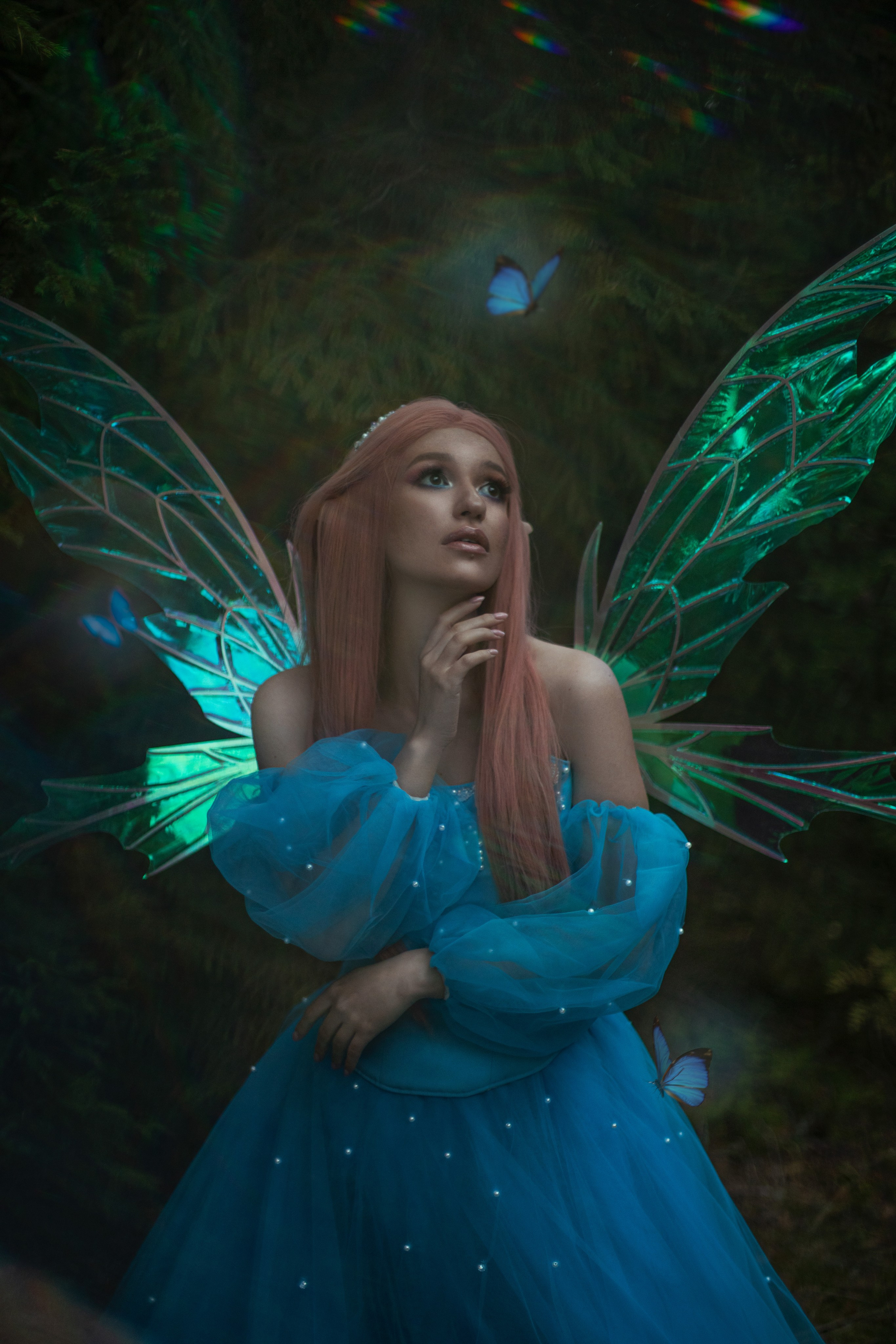 Тематическая фотосессия. Фея. Фотосессия с крыльями. Фотосессии Фотодни Псков СПб