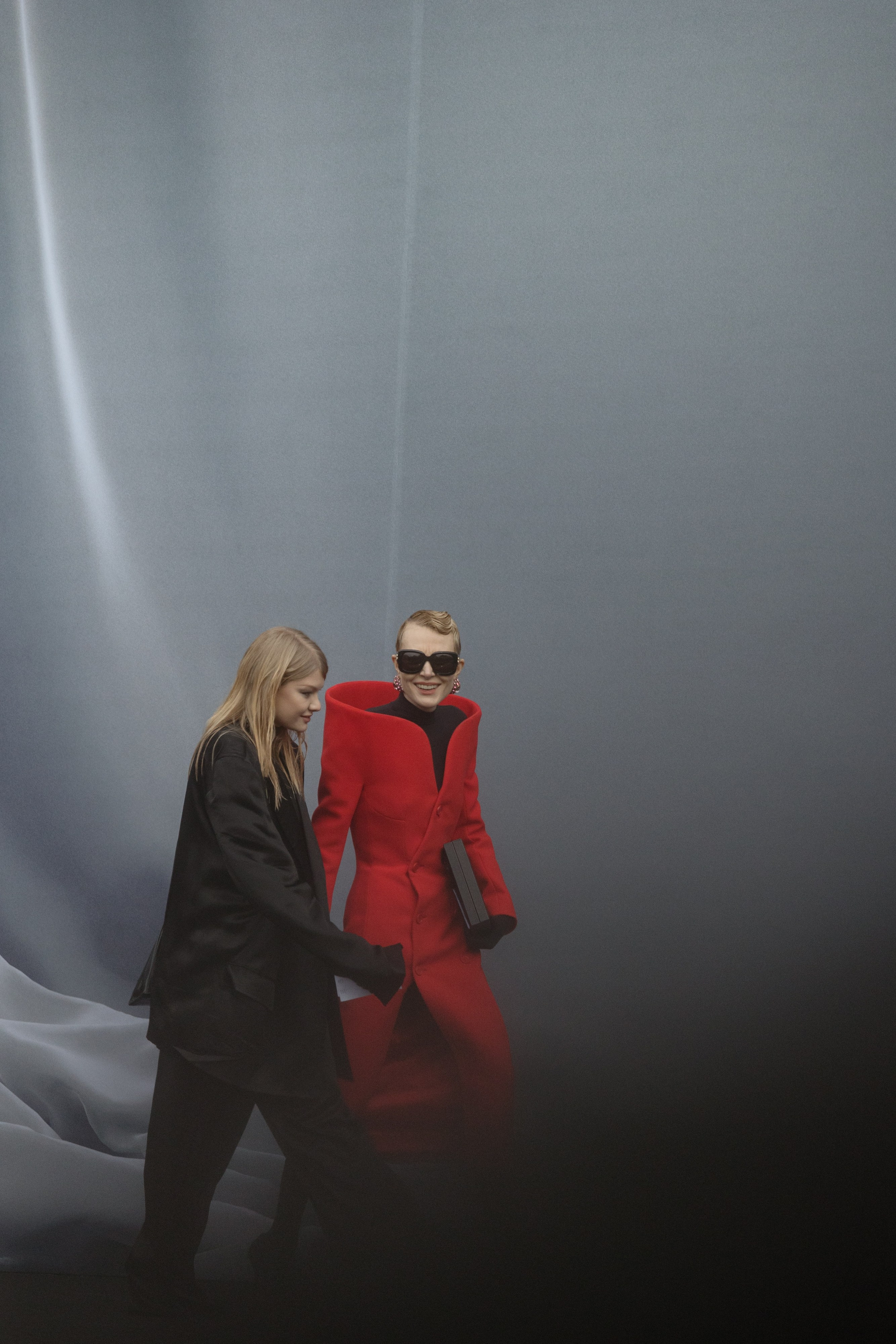 BALENCIAGA PFW WOMENSWEAR FALL-WINTER 24/25. Photographer in Milan Ivan Goncharov