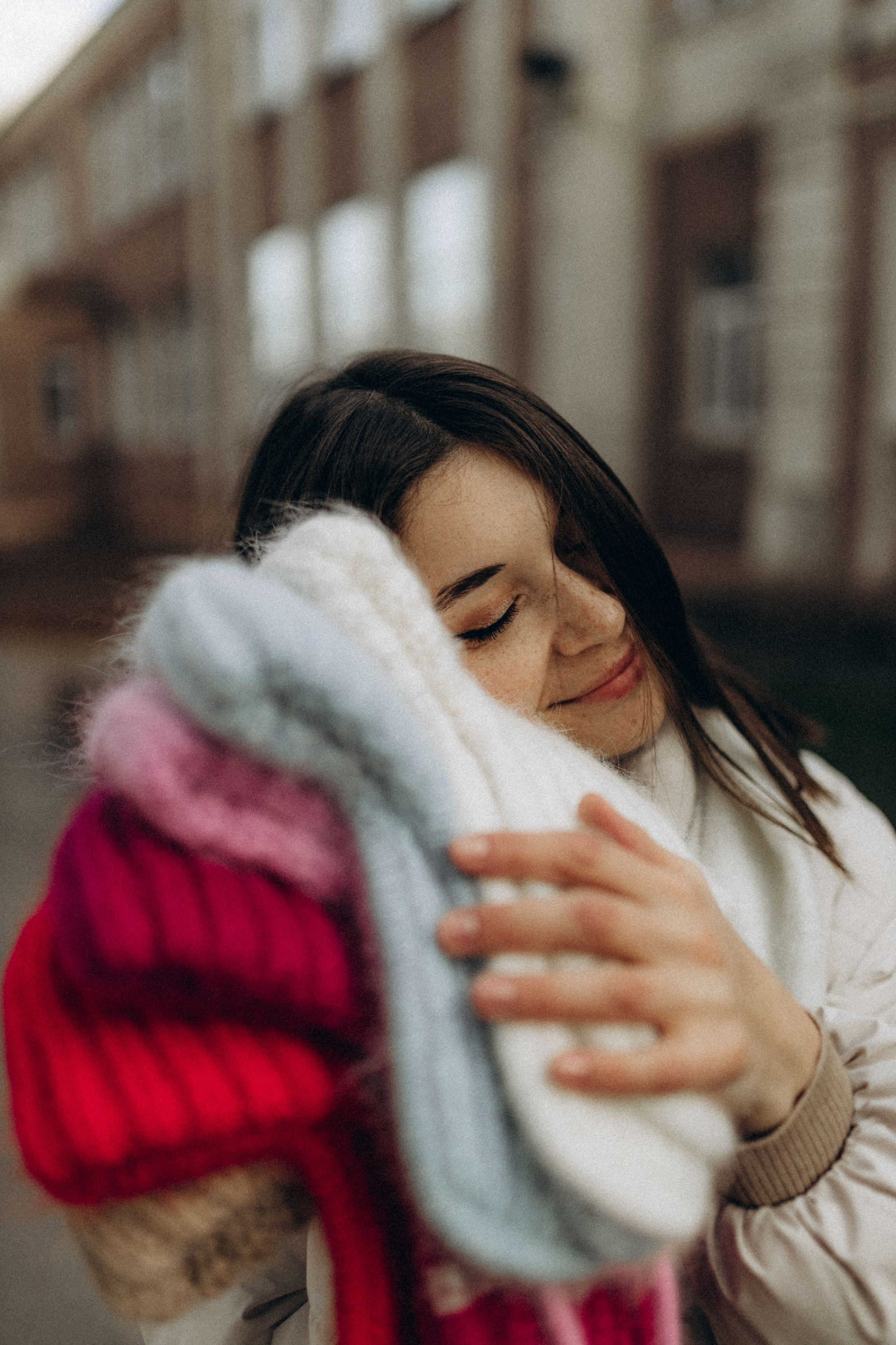 Полина. Вязальщица шапок. Фотограф НОГИНСК, Москва, Анастасия Белая