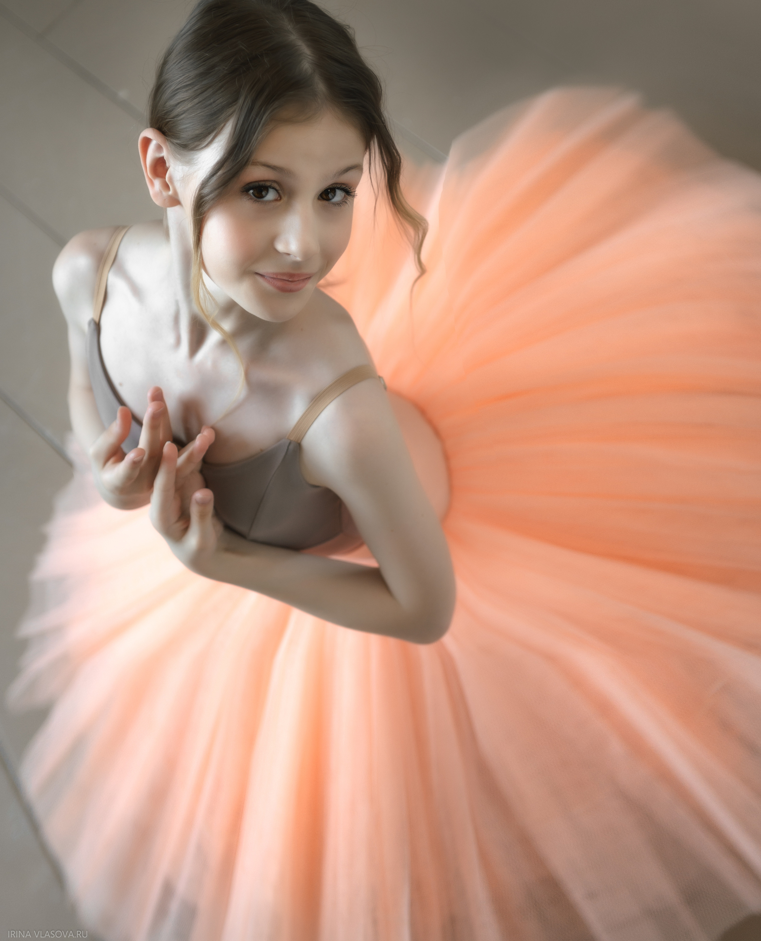 лучший танцевальный фотограф портет юной балерины