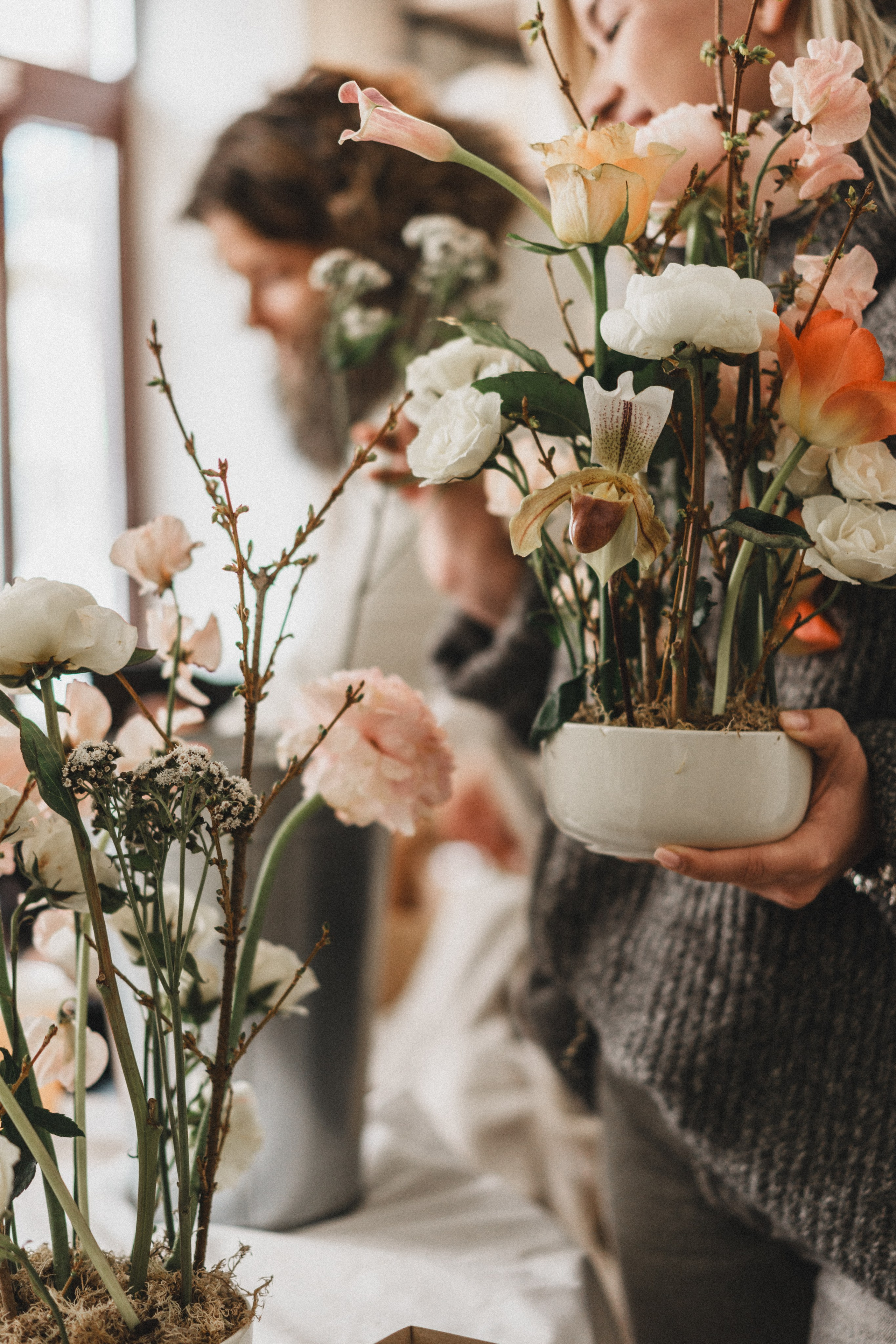 OCHEN' — цветочная встреча 14 февраля. Семейный и детский фотограф и видеограф в Москве, Серпухове и Тарусе Валерия Сорокина