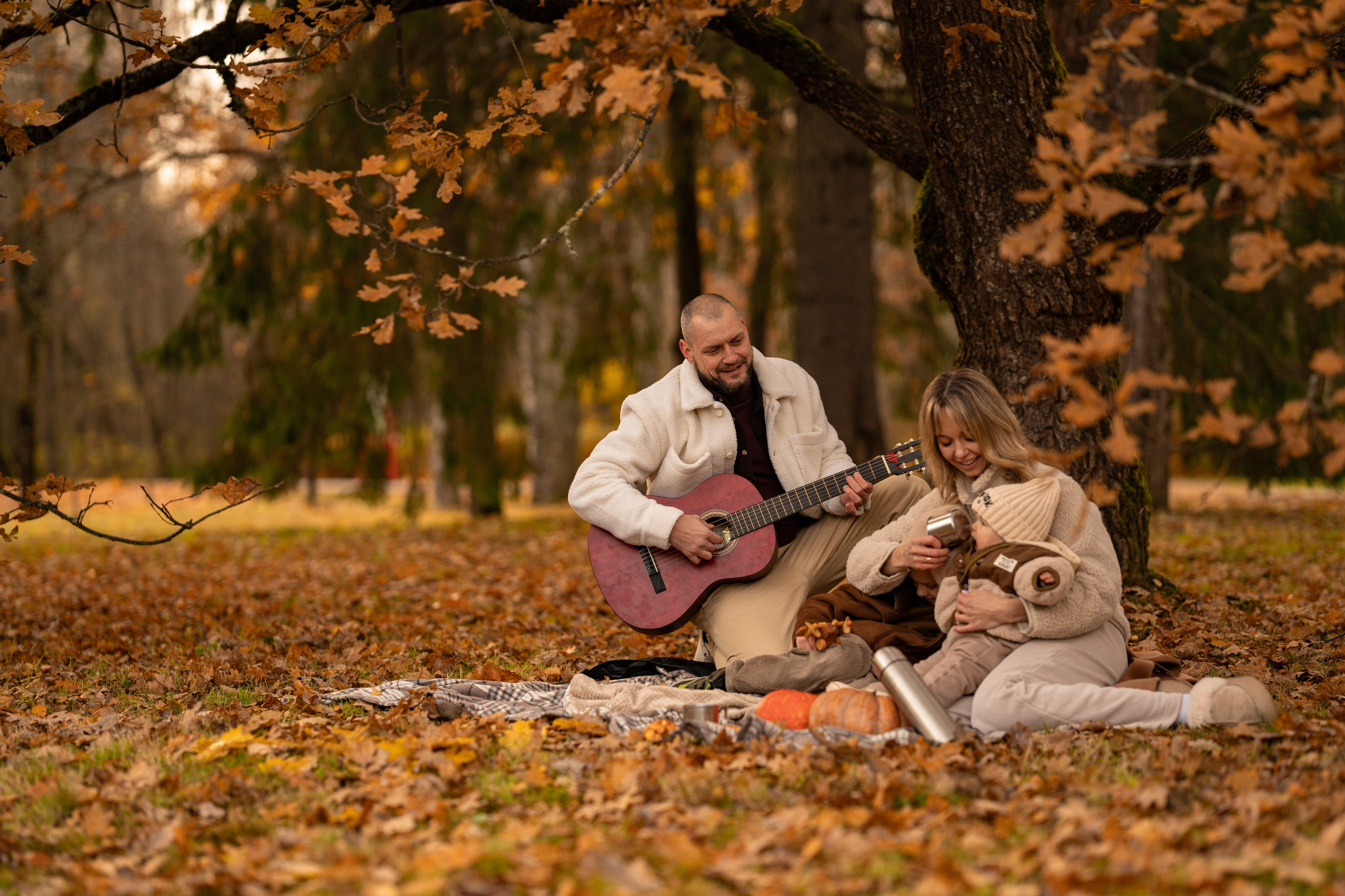 Осенняя теплая история в Зеленогорске. Семейный и портретный фотограф в Санкт-Петербурге Татьяна Гримоть
