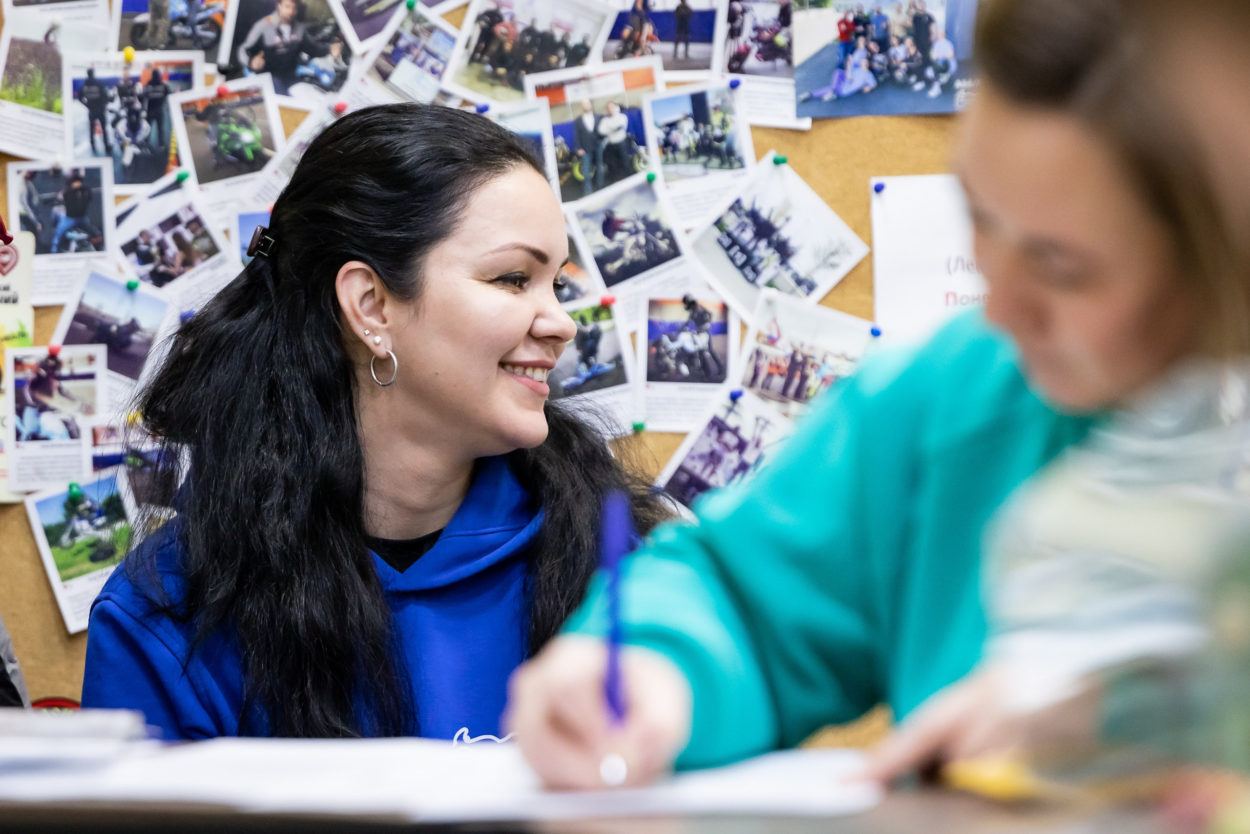 Соревнования в Мотошколе «Мосгортранс». Фотограф Владимир Охрименко