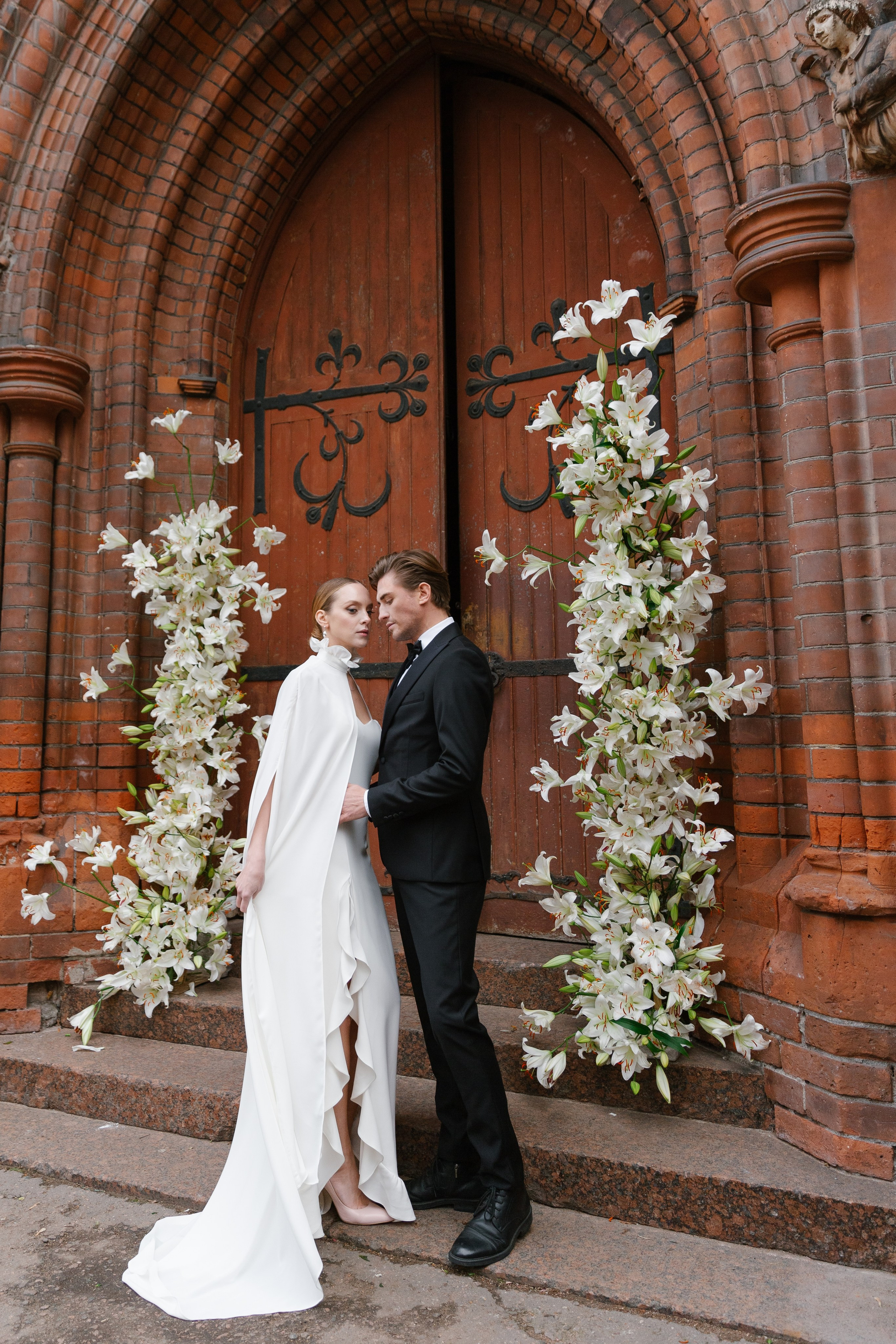 Съёмка в католической церкви. Свадебный фотограф Полина Панина