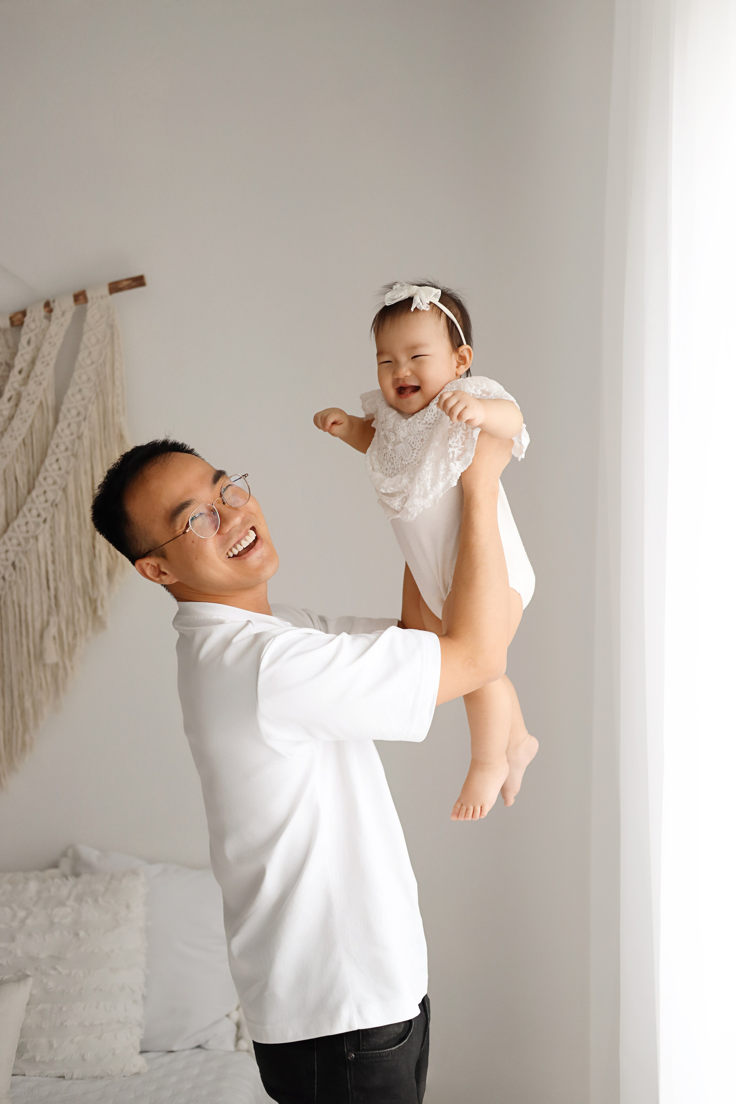 Фотосъемка одного годика Валерии. Фотограф новорожденных Москва. Ньюборн фотограф Москва