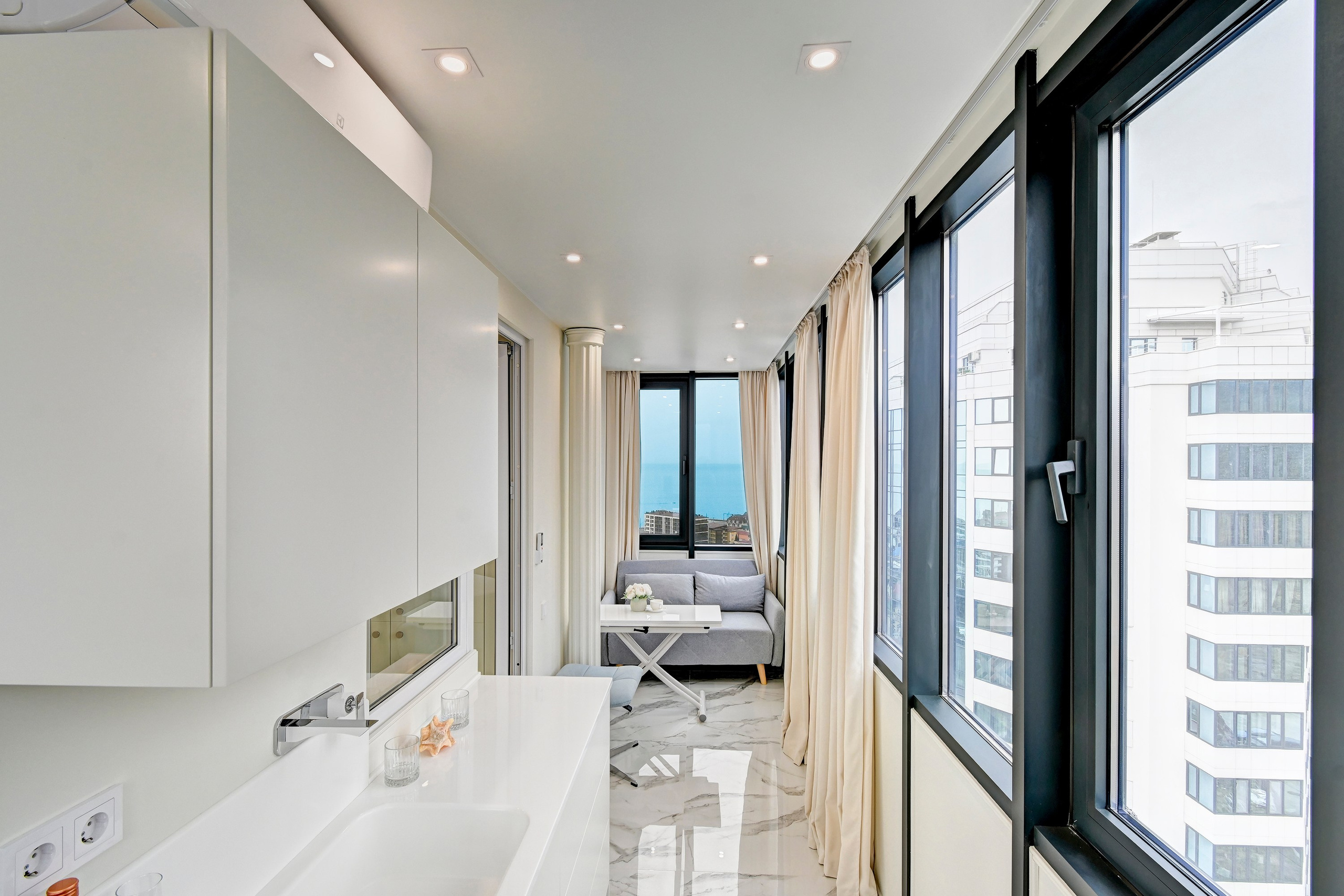 Квартира в ЖК Морская Симфония. Интерьерный фотограф в Сочи | Роман Сусленко