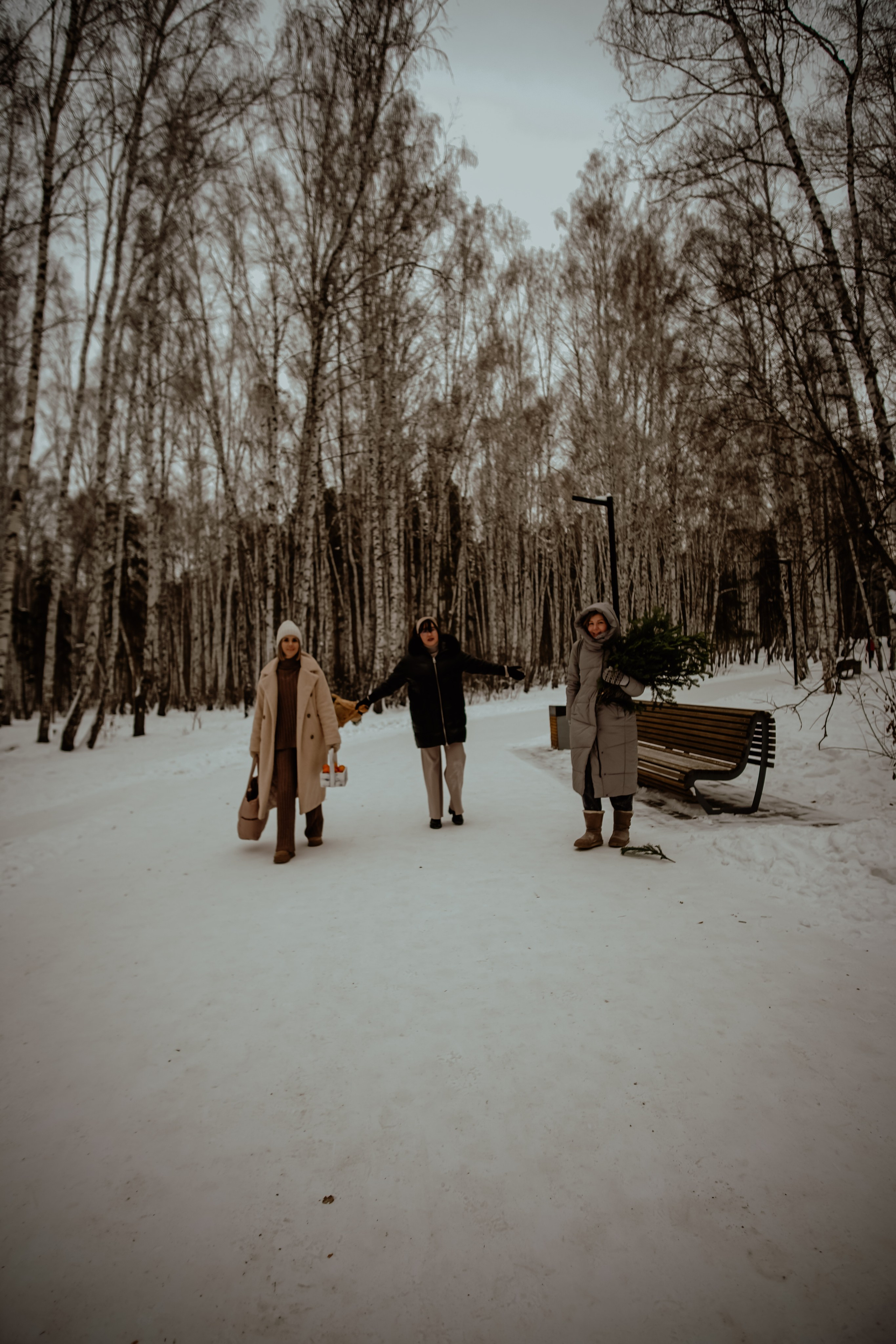 Зимняя прогулка. Свадебный фотограф Челябинск